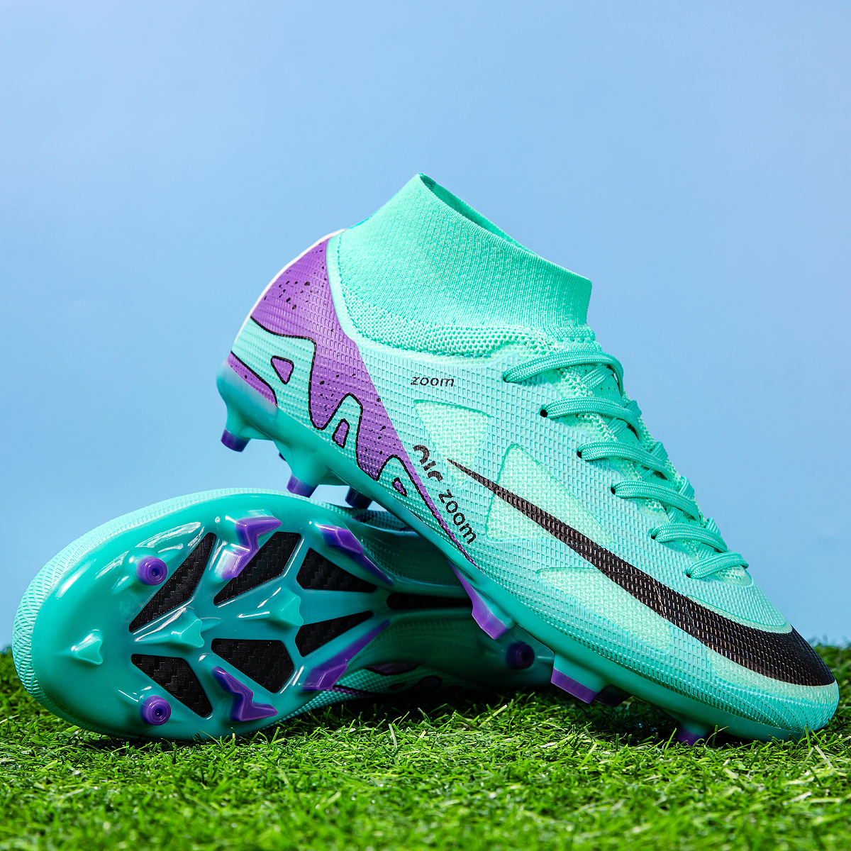 2440C-TPU Upper Long Stud Soccer Cleats Sizes 35-45 — 4