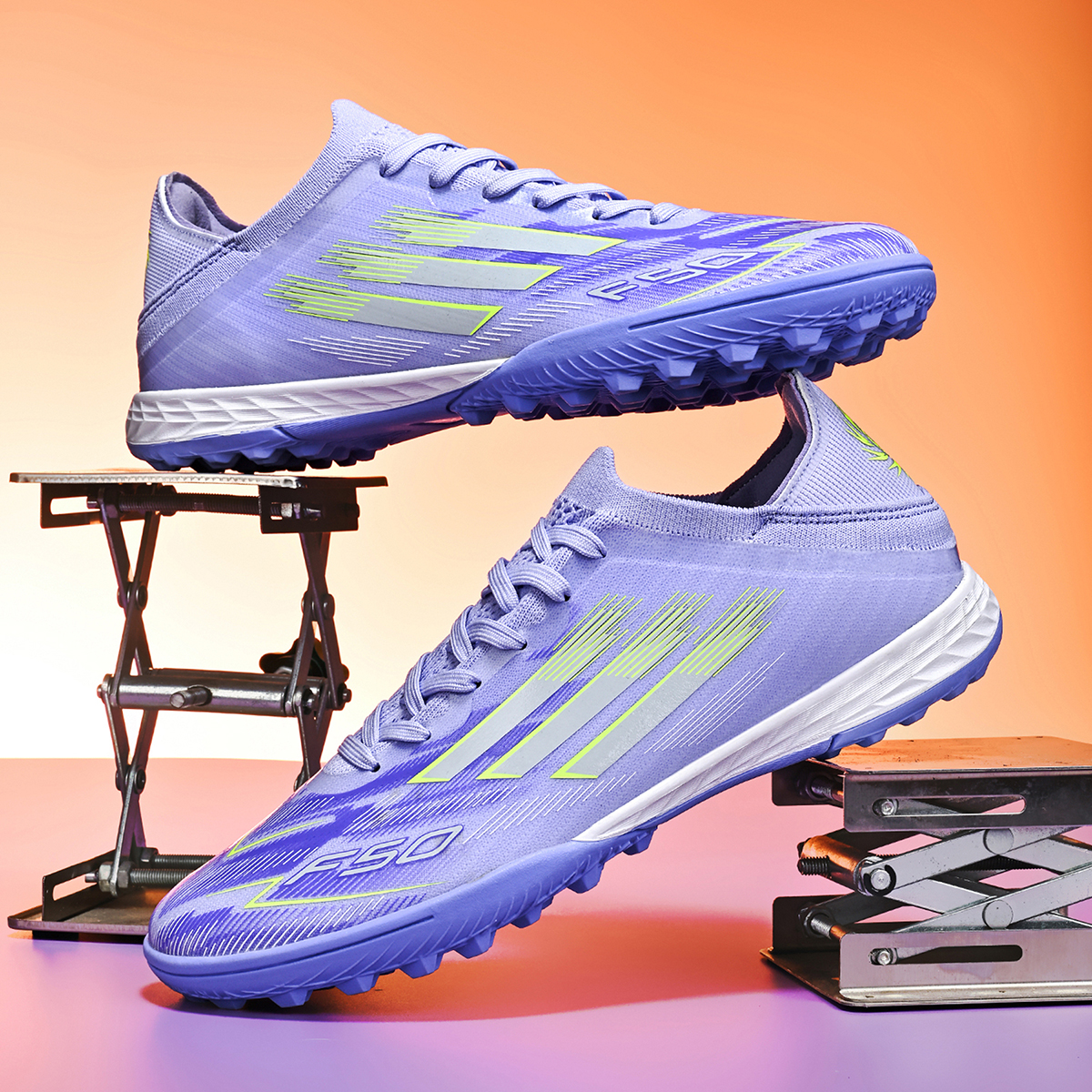 8866S-Stock Lace-up Football Shoes,EU Sizes 35-45 — 1