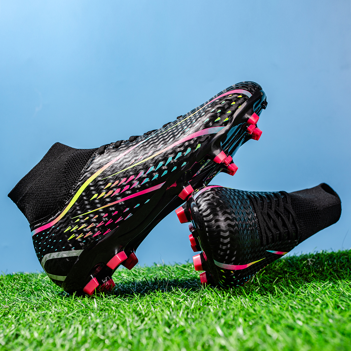 8070C-Stock Lace-up FG Football Shoes,EU Sizes 38-45 — 12