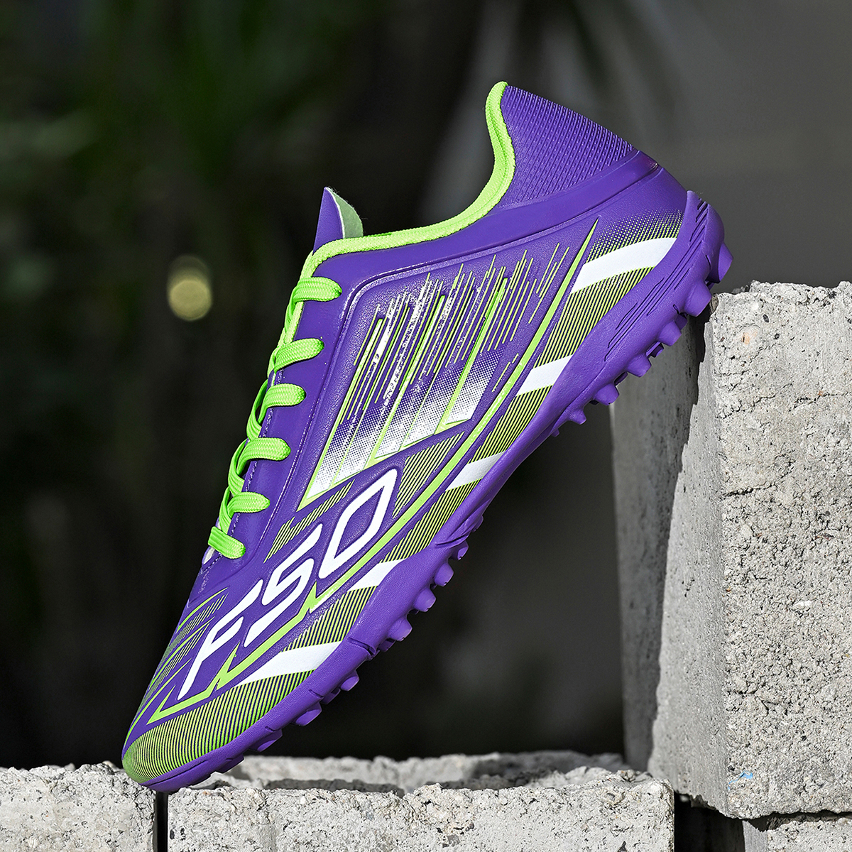 DF002S-Stock Lace-up TF Football Shoes,EU Sizes 35-45 — 1