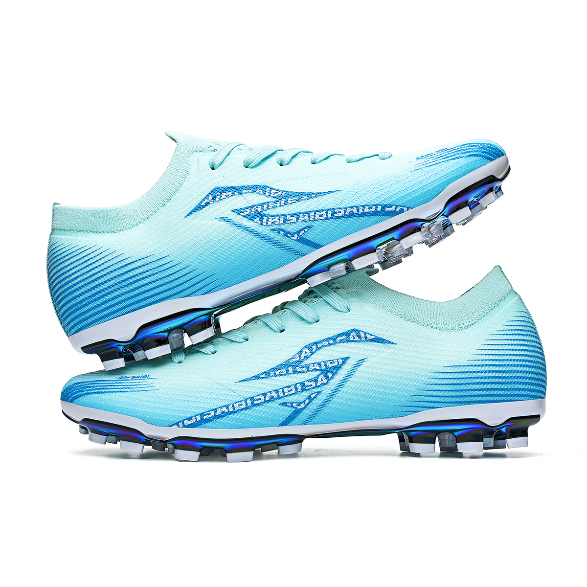 3618MJ-Low-Cut TPU Soccer Shoes with Gold Sole, Sizes 35-45 — 2