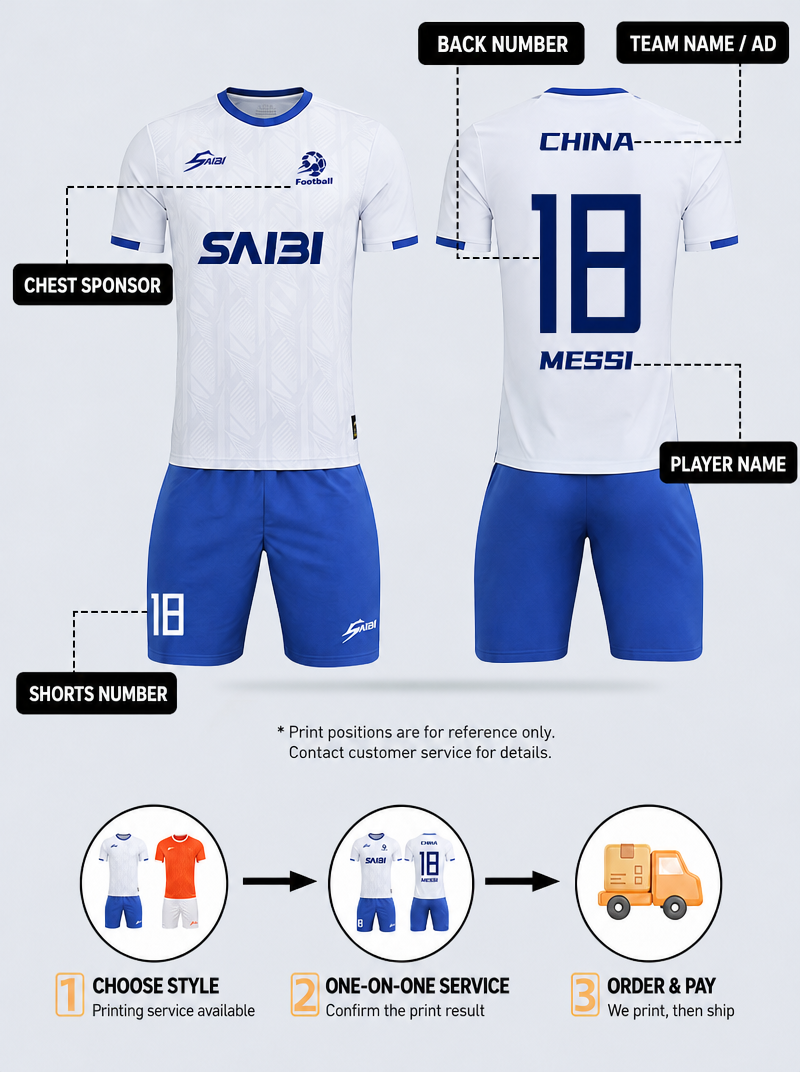 ZDF002-Stock Football Uniforms, Jersey & Shorts — 9