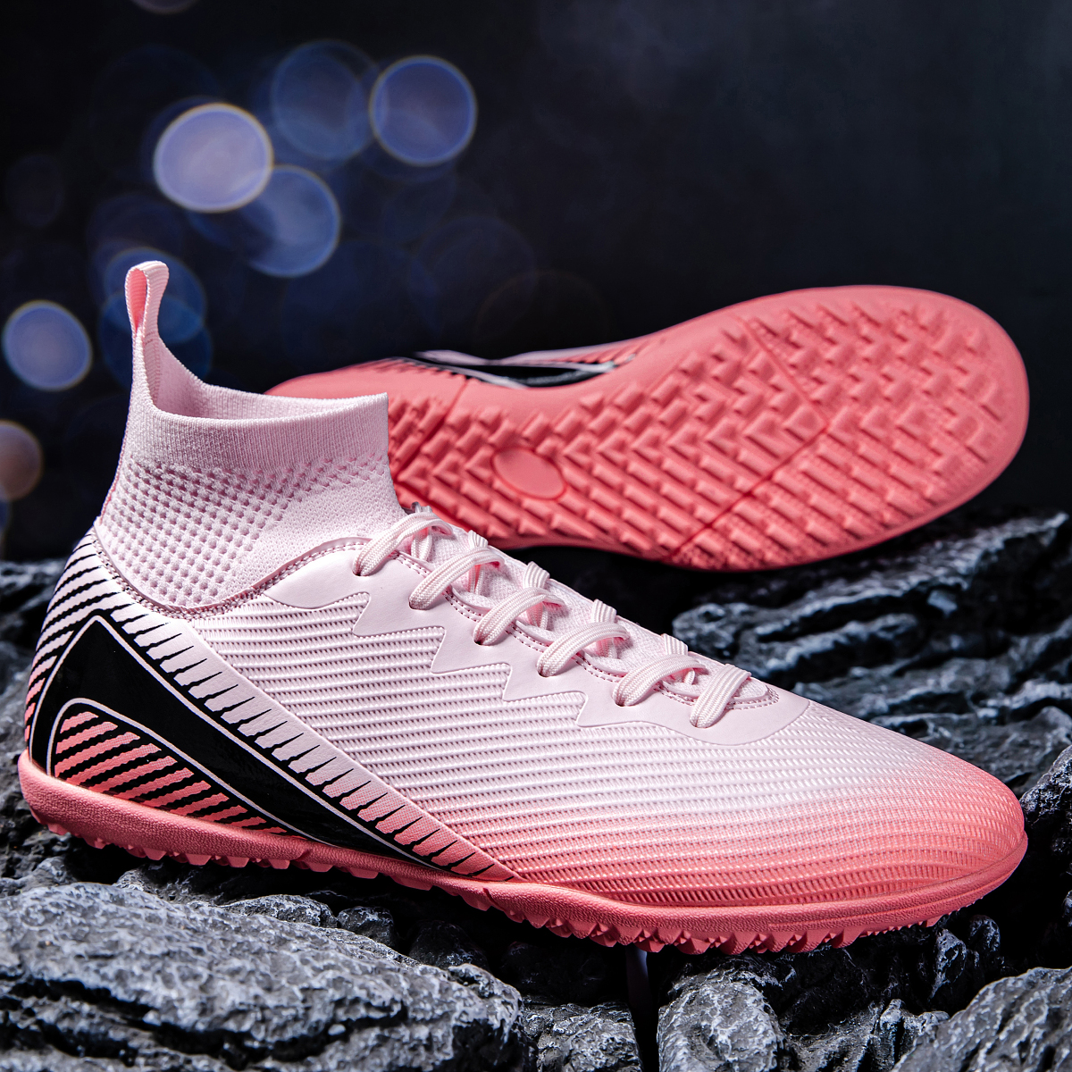 7066S-Stock Non-slip TF Football Boot,EU Sizes 38-45 — 5