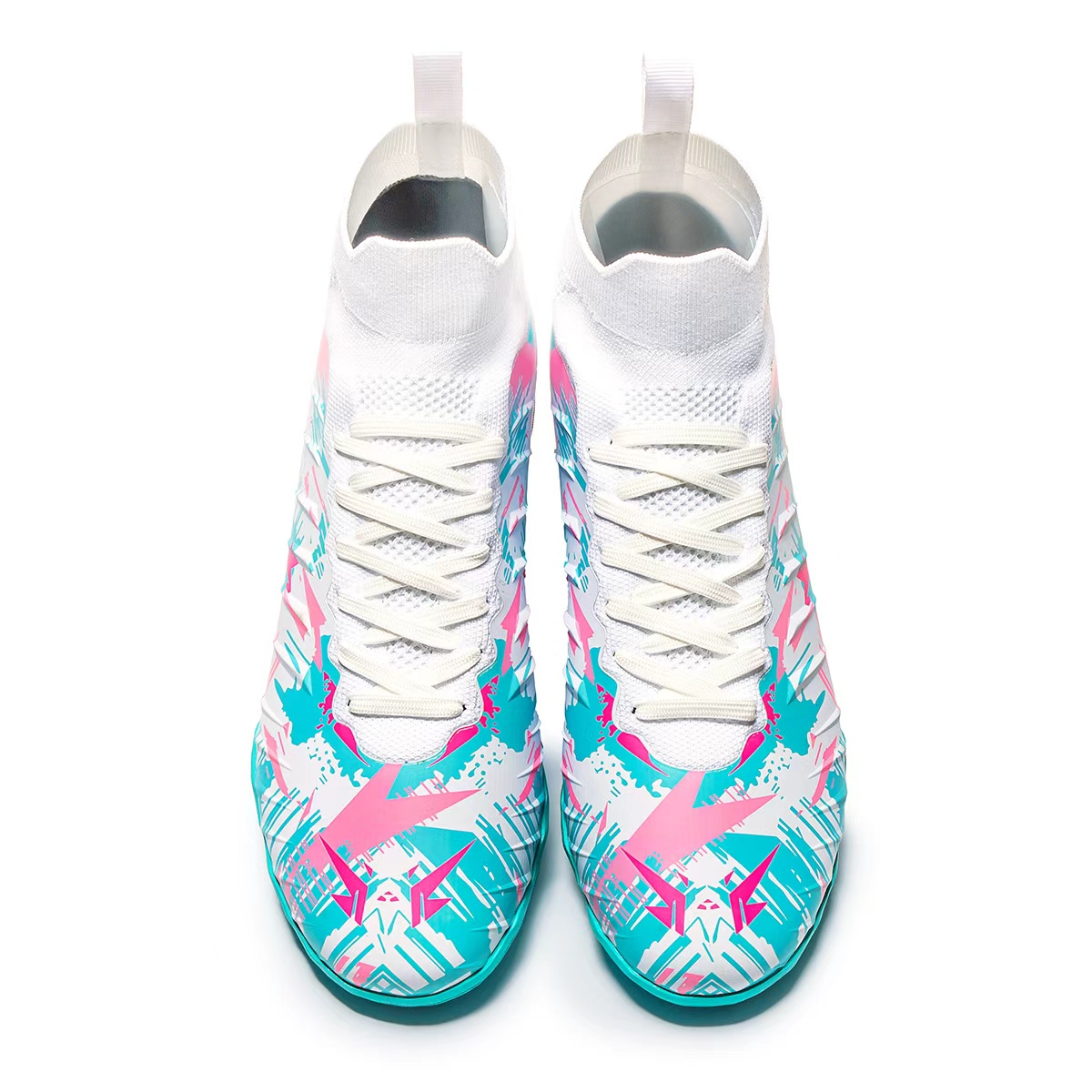 1916S-Lace-Up High-Cut Turf Soccer Cleats Sizes 35-45 — 6