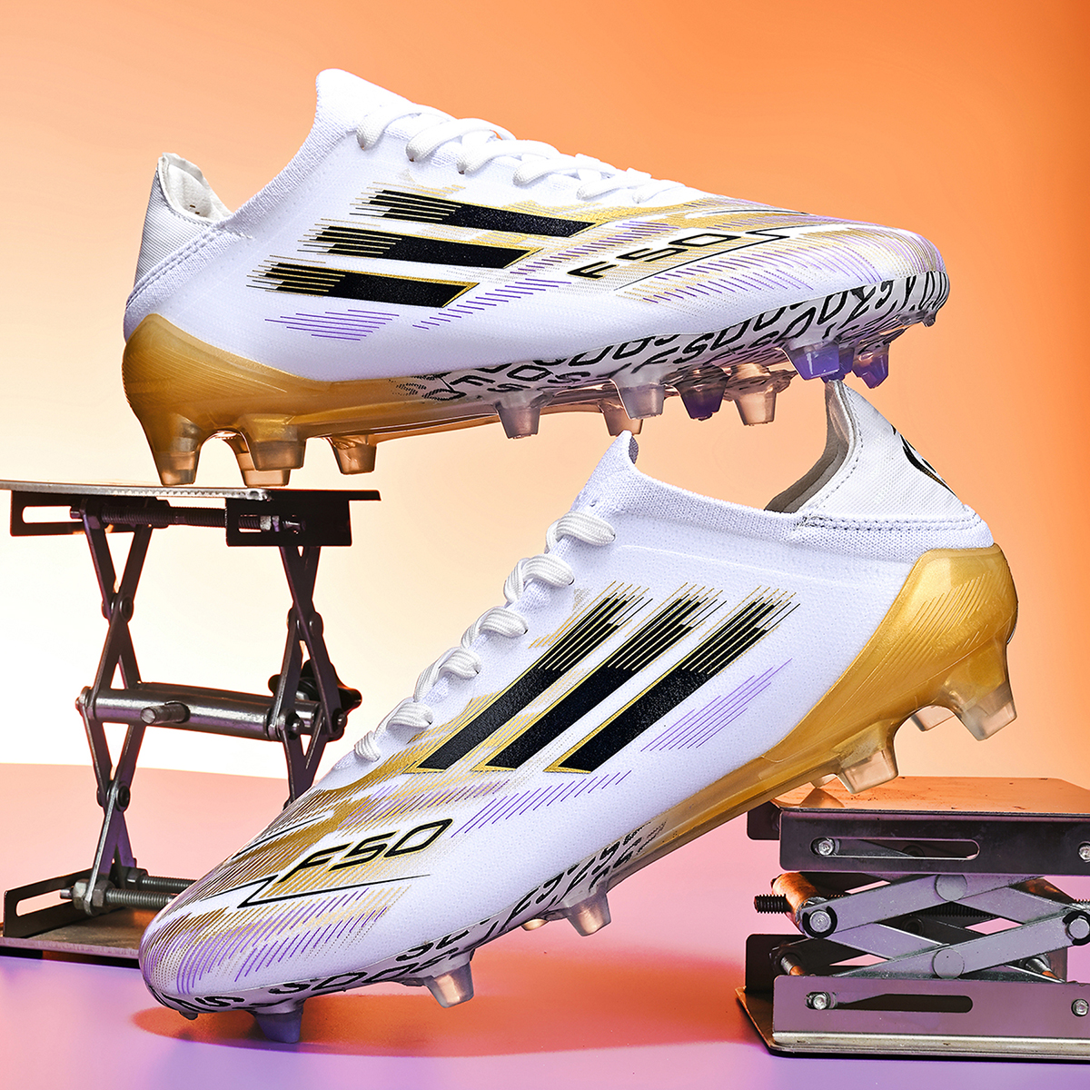 8866C-Stock Face-up FG Football Shoes,EU Sizes 35-45 — 3