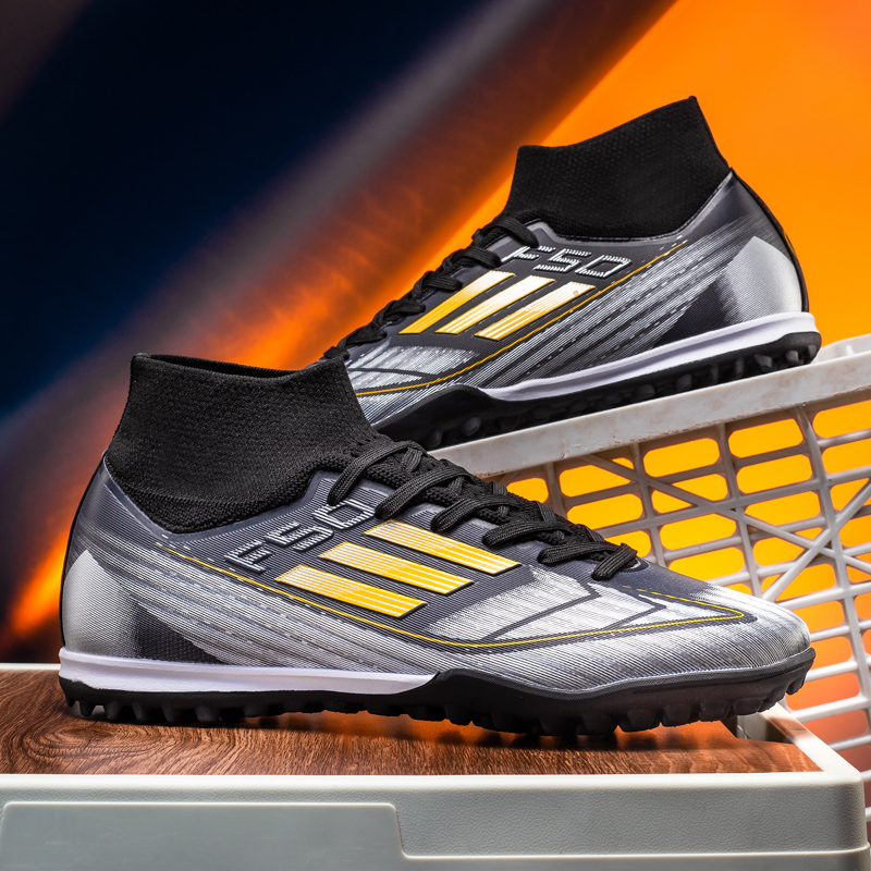 F50S-Stock High Heel TF Football Shoes,EU Sizes 35-45 — 4