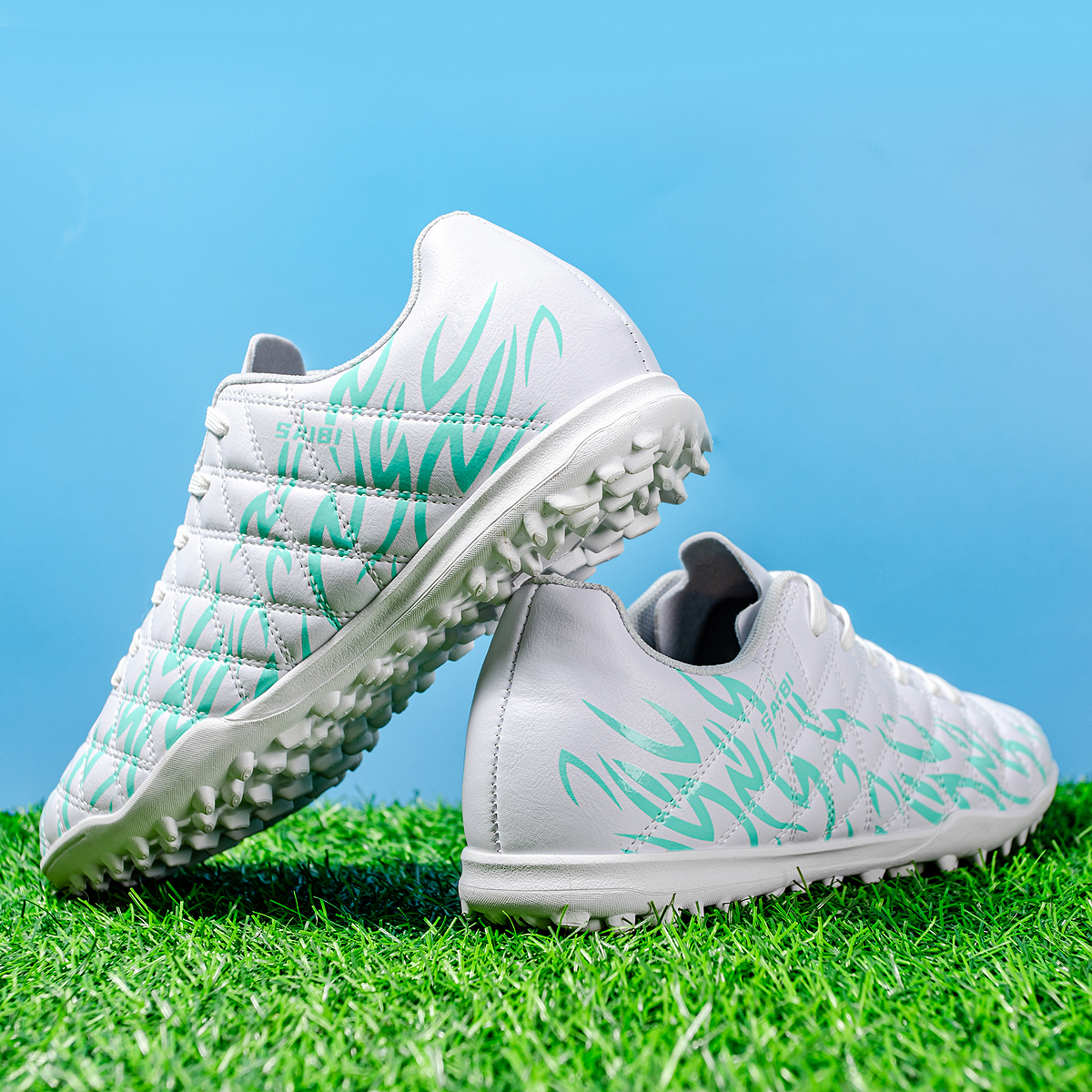 KJ01S-Stock Lace-up TF Football Shoes,EU 35-45 — 7