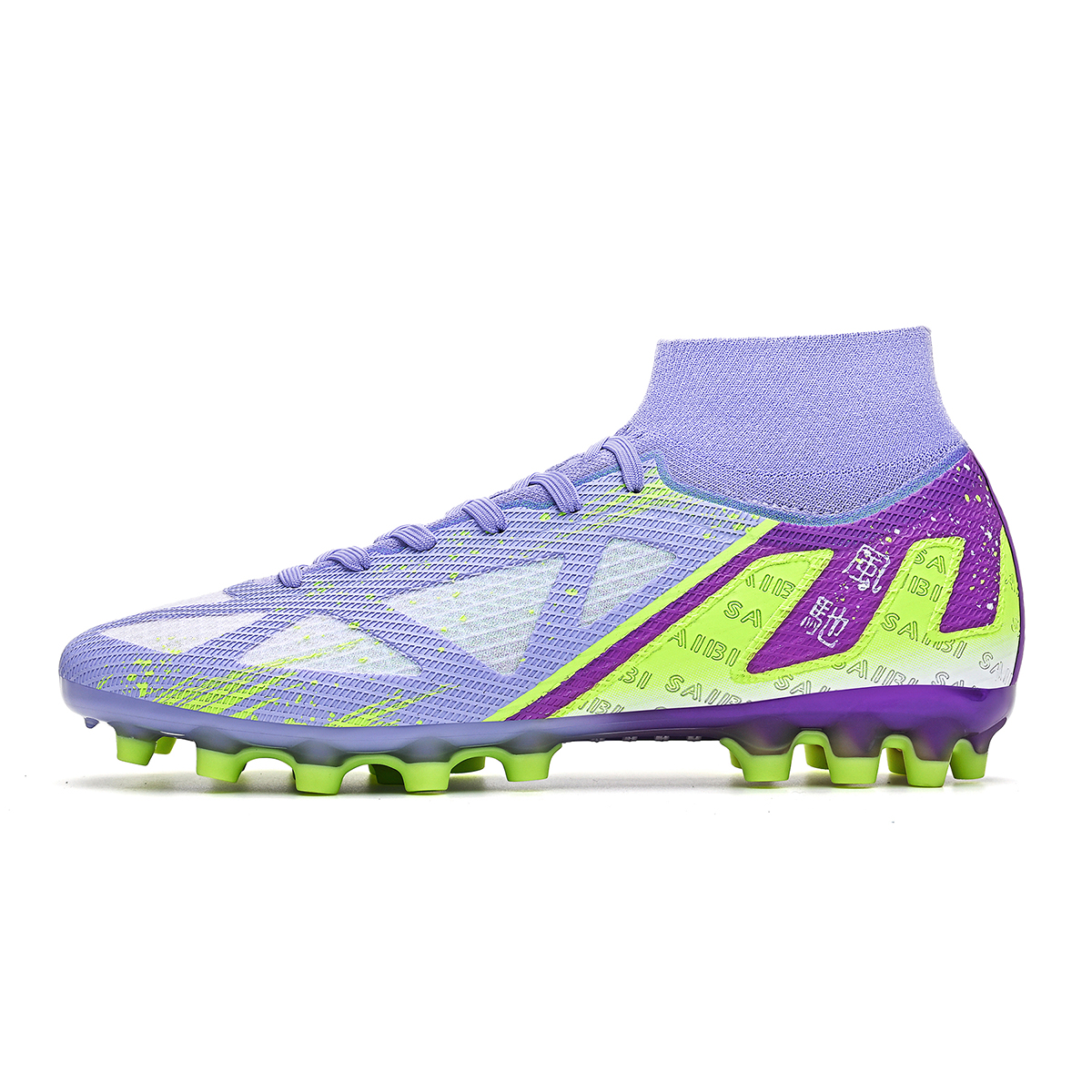 3800C-Stock High Top AG Football Shoes,EU Sizes 35-45
