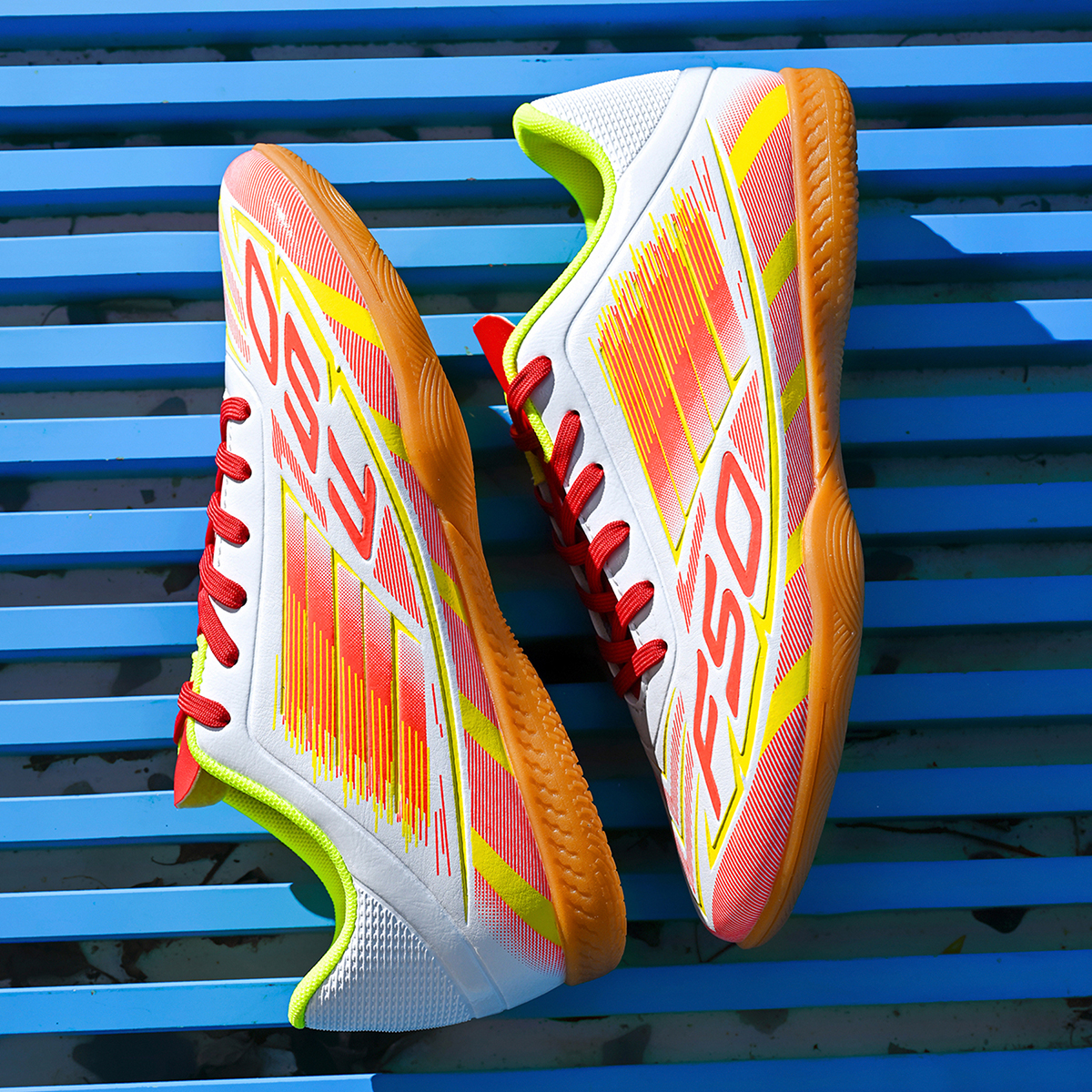 DF002P-Stock Lace-up IC Football Shoes,EU Sizes 35-45 — 4
