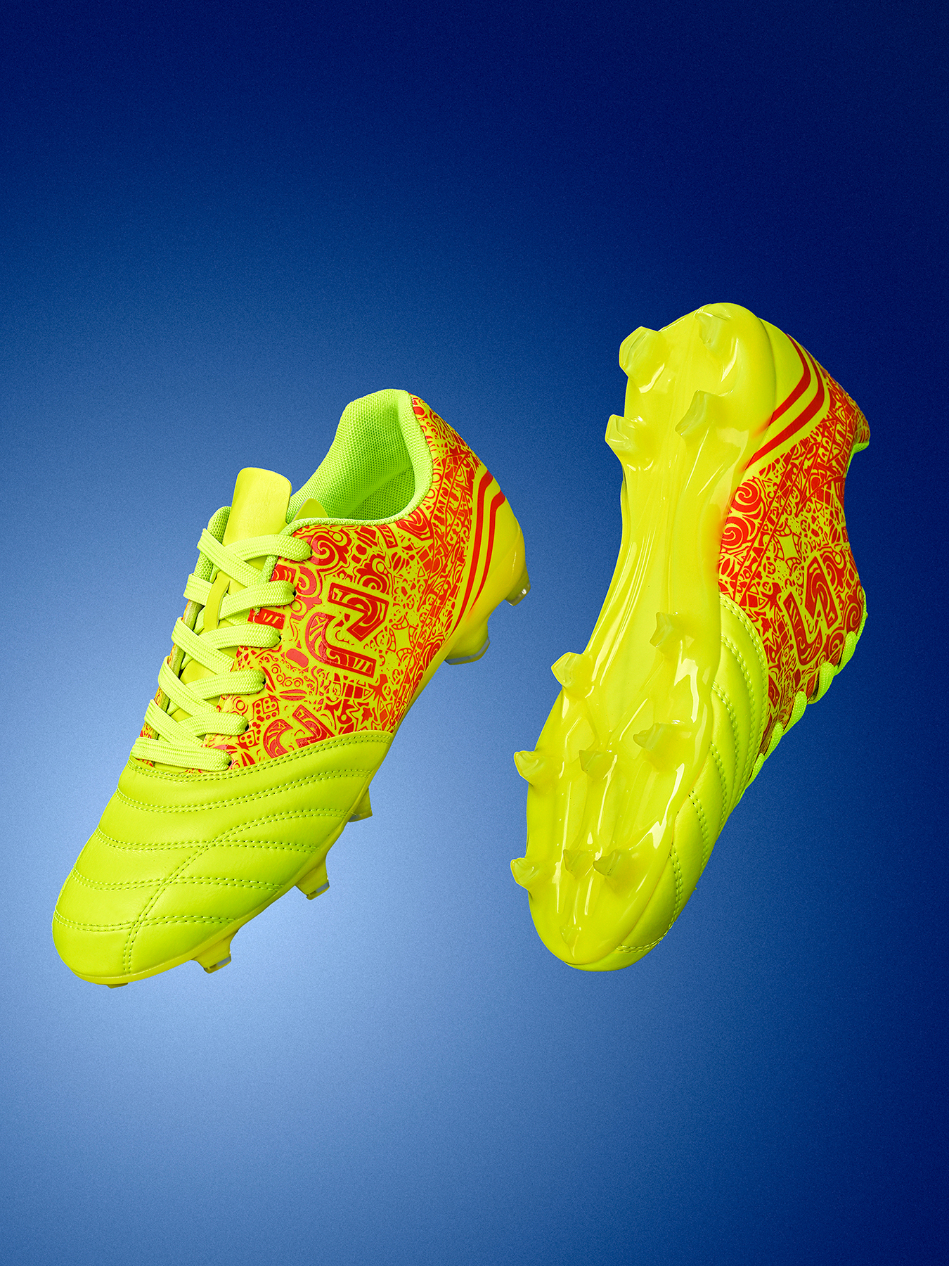 2003C-Stock Lace-up Low Top FG Football Shoes,Sizes 35-45 — 6