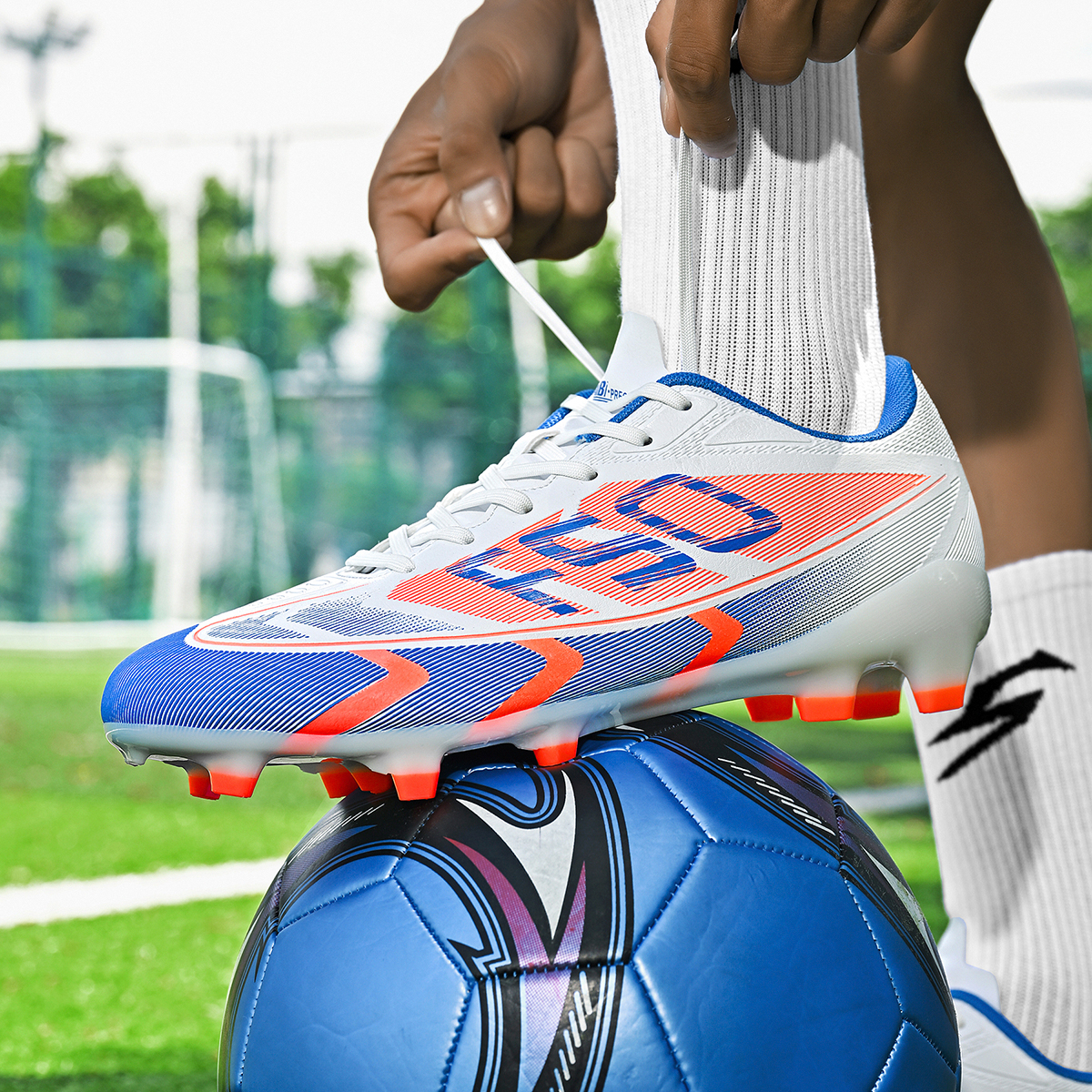 DF001C-Stock Lace-up FG Football Shoes,EU Sizes 35-45 — 17
