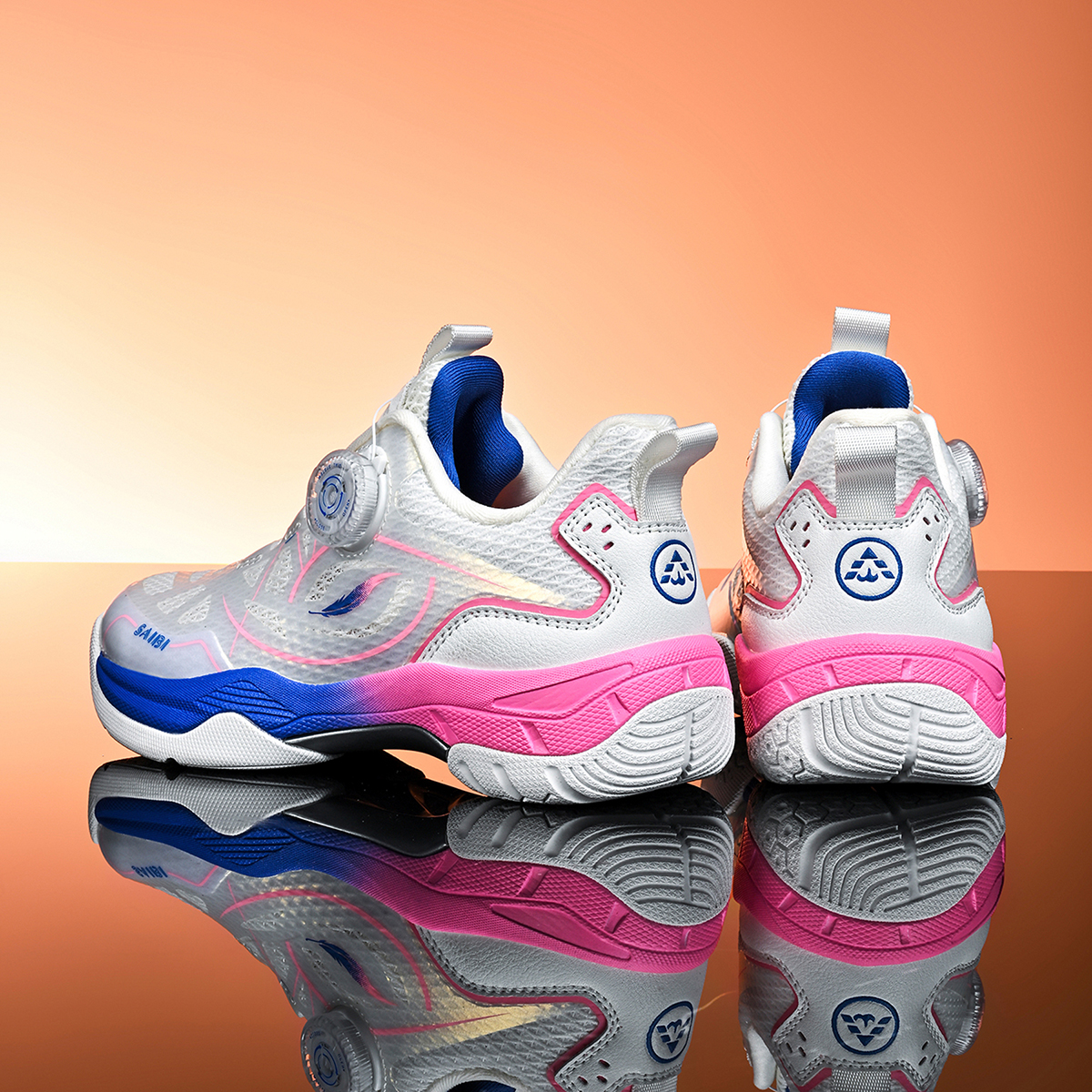 Y002T-Stock Children Badminton Shoes,EU Sizes 29-38 — 6