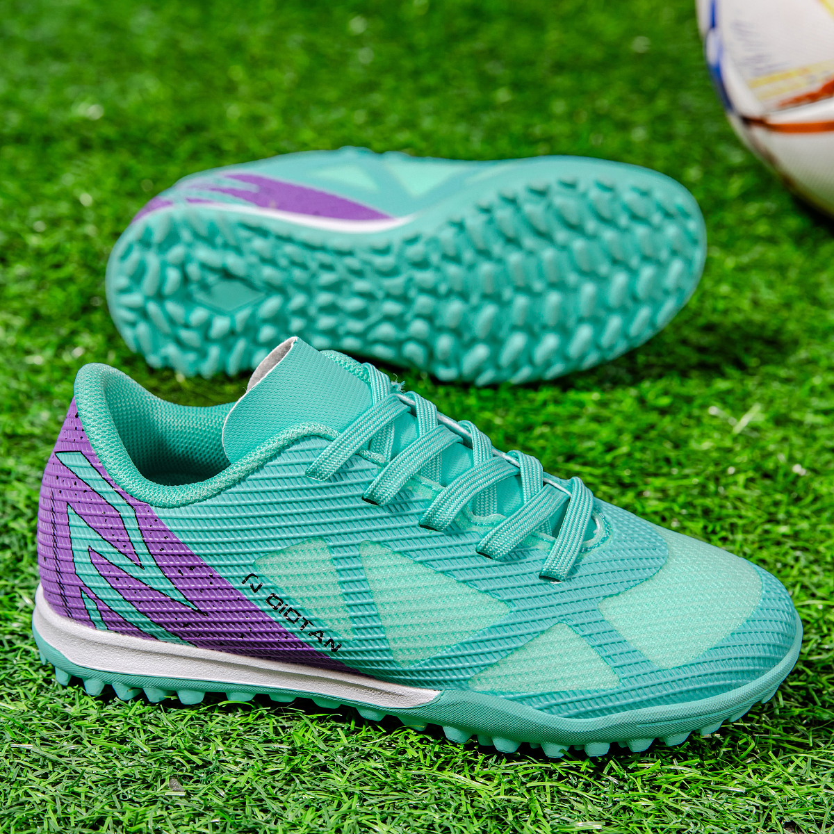 2450S-Lace-Up Low-Cut Turf Soccer Cleats Sizes 30-38 — 5
