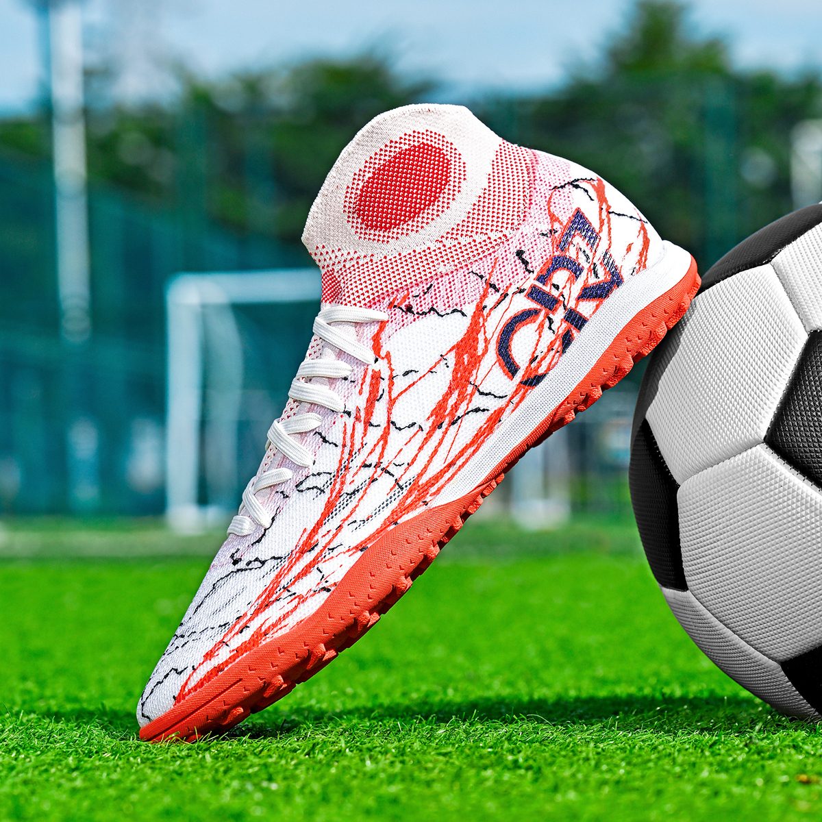 305S-TPU Upper Turf Soccer Cleats Sizes 35-45 — 2
