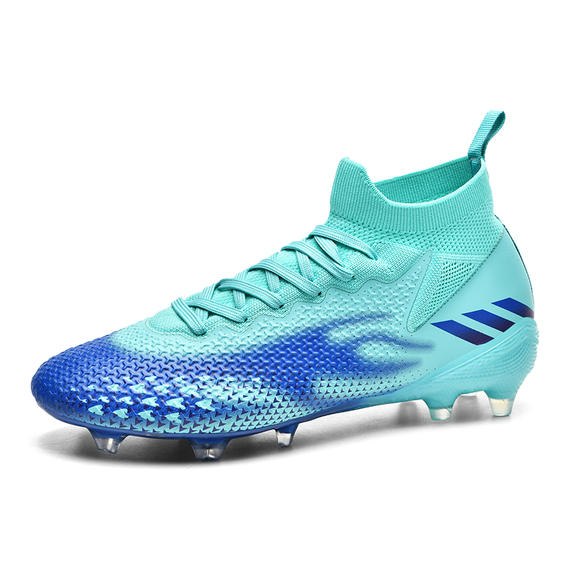 98KC-Stock High Top FG Football Shoes,EU Sizes 35-45 — 3