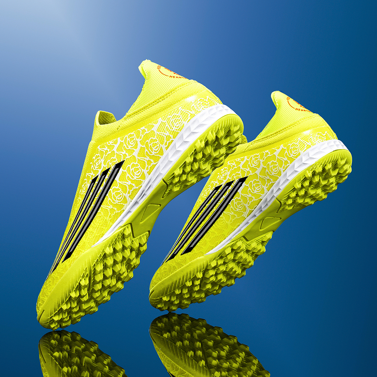 8553S-Stock Slip-on TF Football Shoes,EU Sizes 33-45 — 6