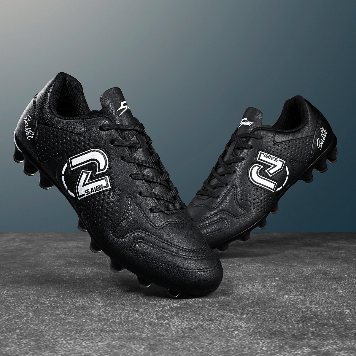 3567C-PU Upper Long Stud Soccer Cleats Sizes 32-45 — 2