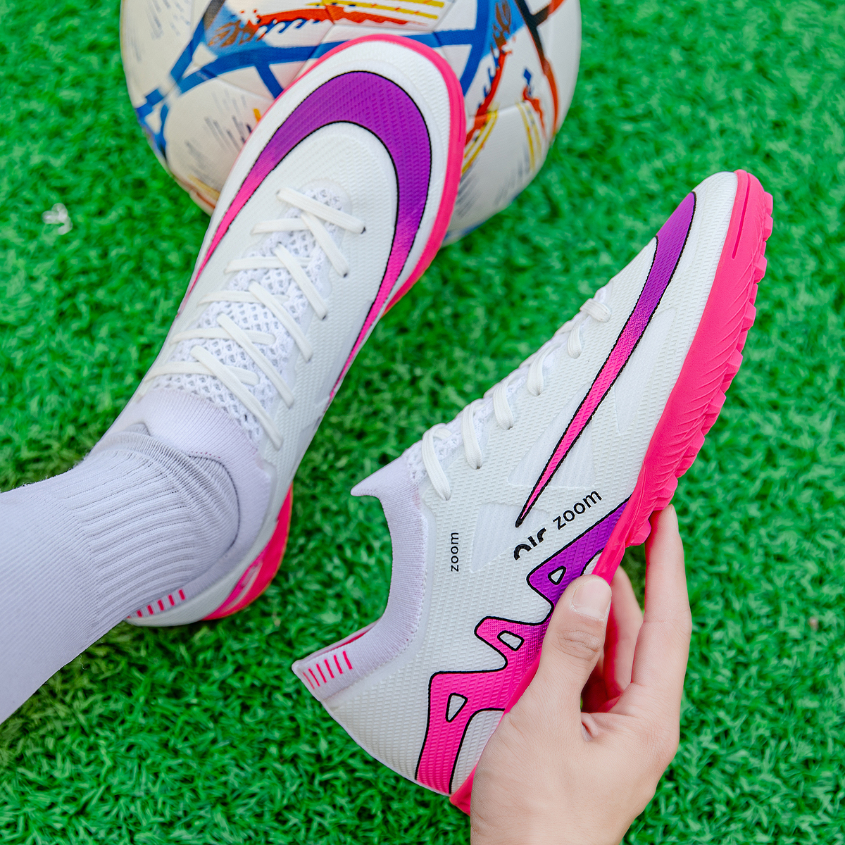 198S-TPU Seamless Turf Soccer Shoes Sizes 31-47 — 10