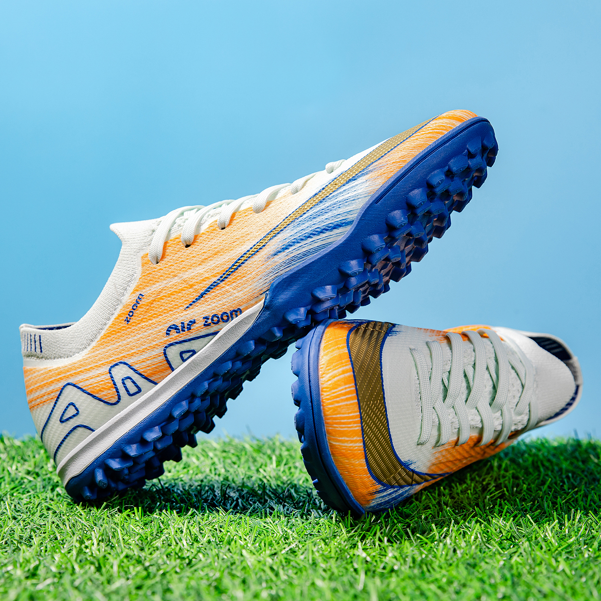 198S-TPU Seamless Turf Soccer Shoes Sizes 35-45 — 5