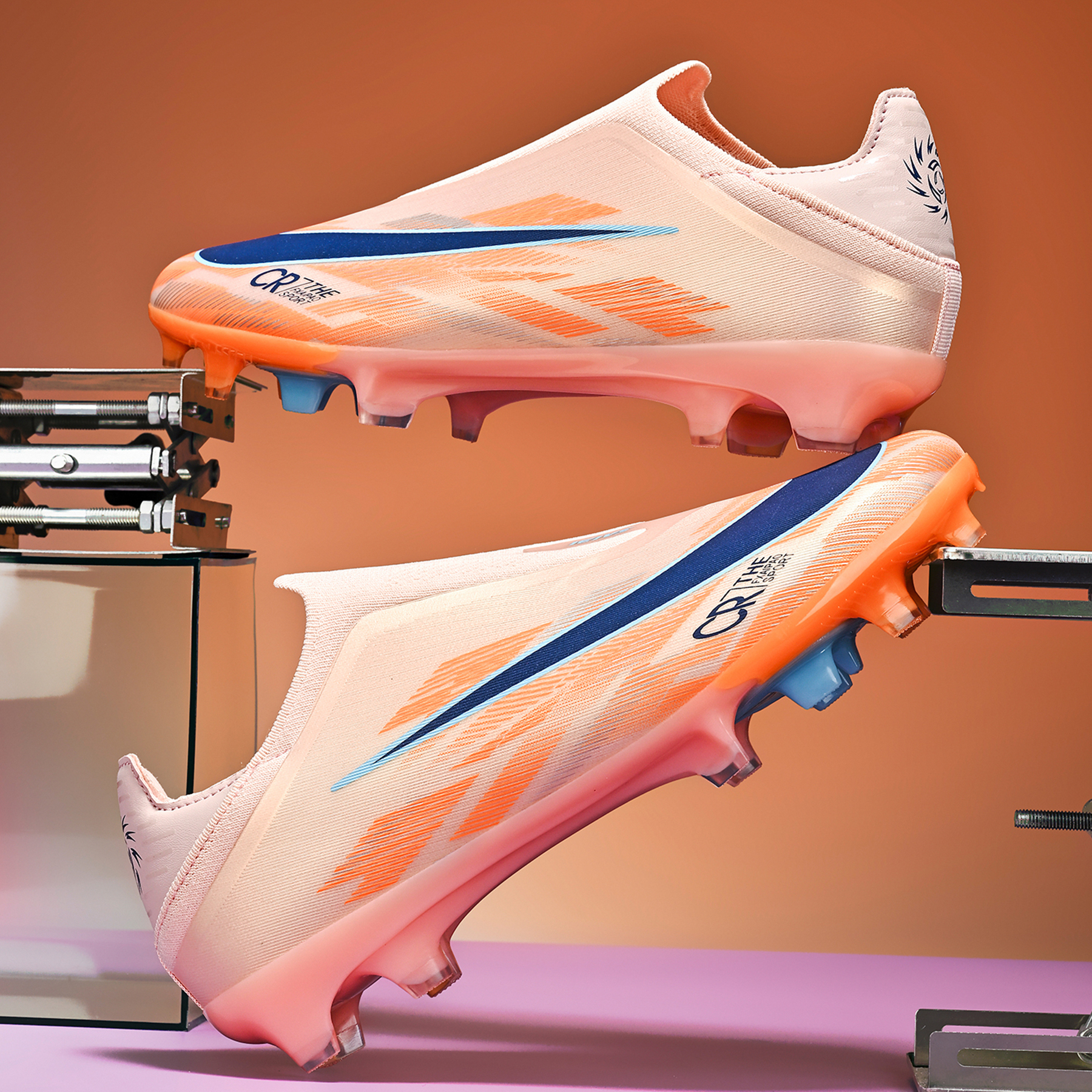 JDQ-003C-Stock Low-cut Firm Ground Football Shoes,EU Sizes 35-45 — 12