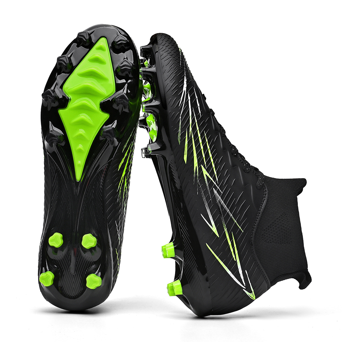 1998C-High-Cut Lace-Up Soccer Cleats Sizes 39-45 — 6