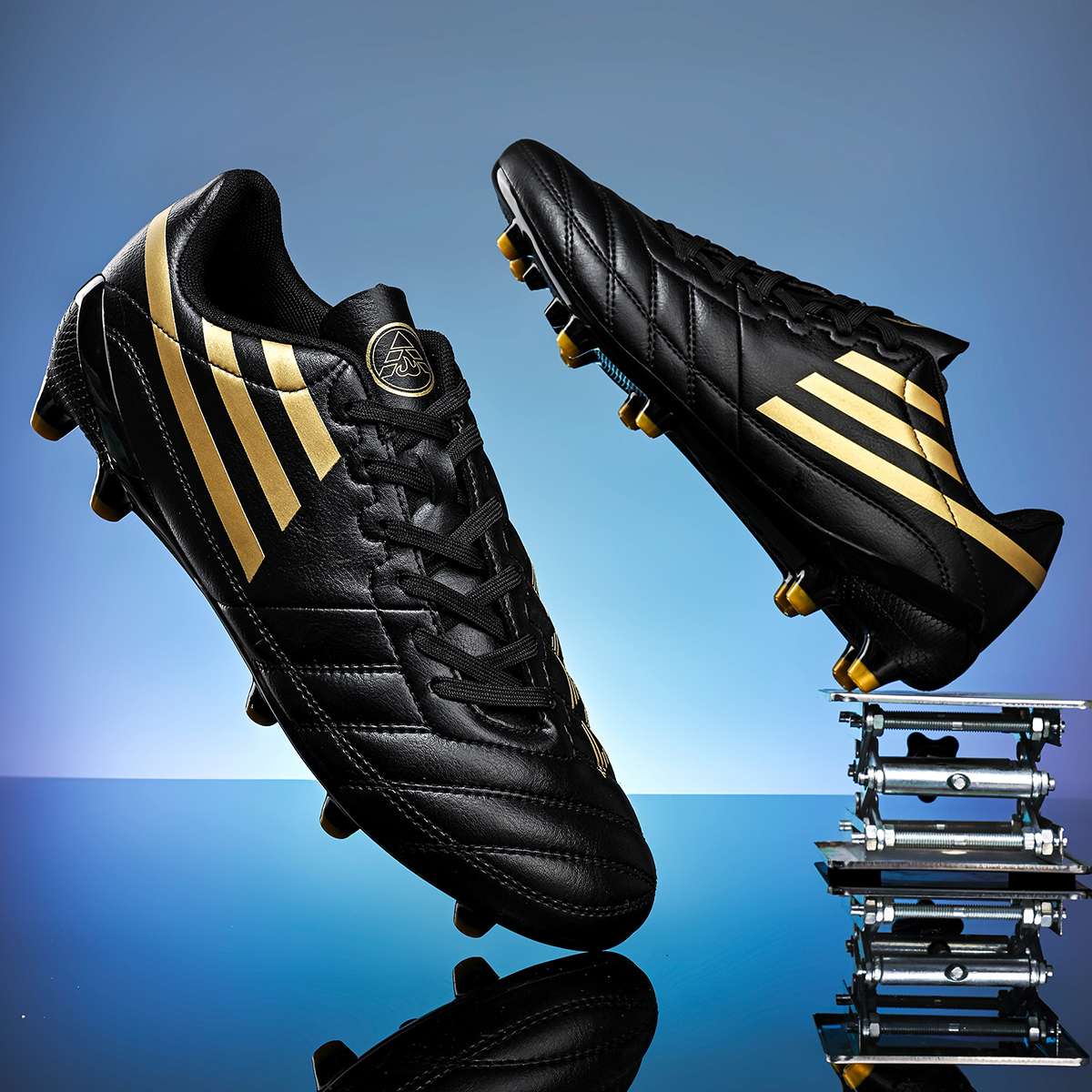 3560C-Lace-Up Long Stud Soccer Cleats Sizes 35-45 — 10