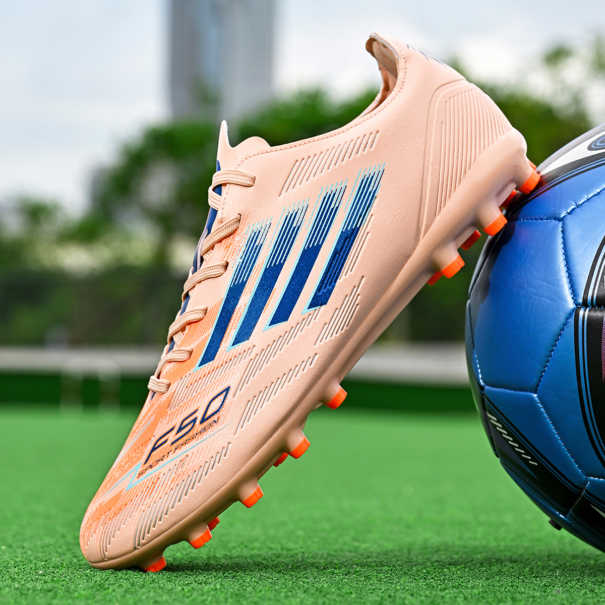 5566C-Stock Lace-up AG Football Boots — 2