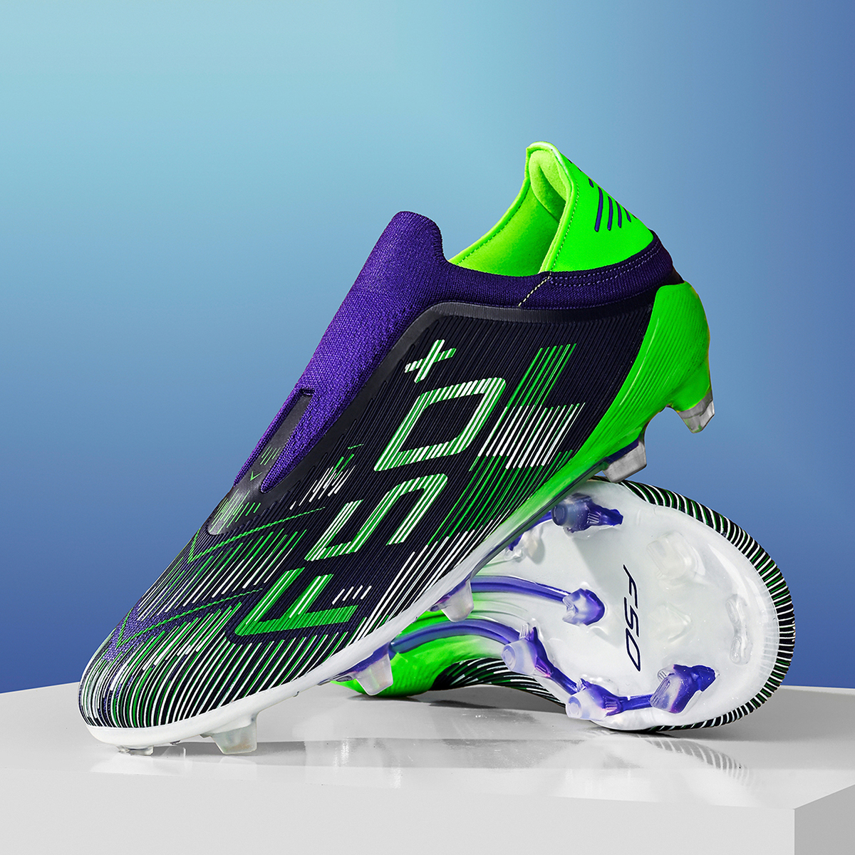 1805C-TPU Seamless Upper Long Stud Soccer Shoes Football Cleats Sizes 32-45 — 12