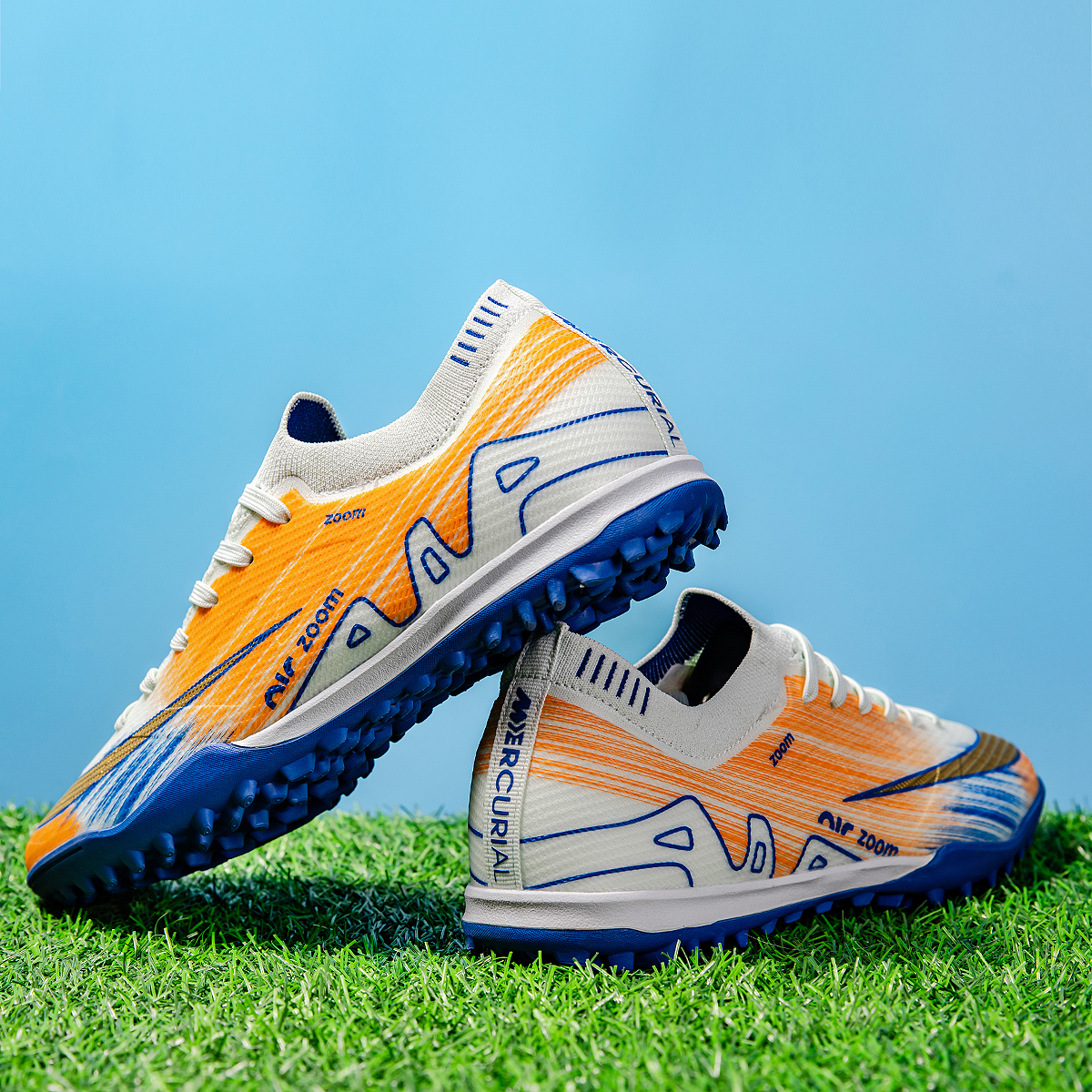198S-TPU Seamless Turf Soccer Shoes Sizes 35-45 — 4