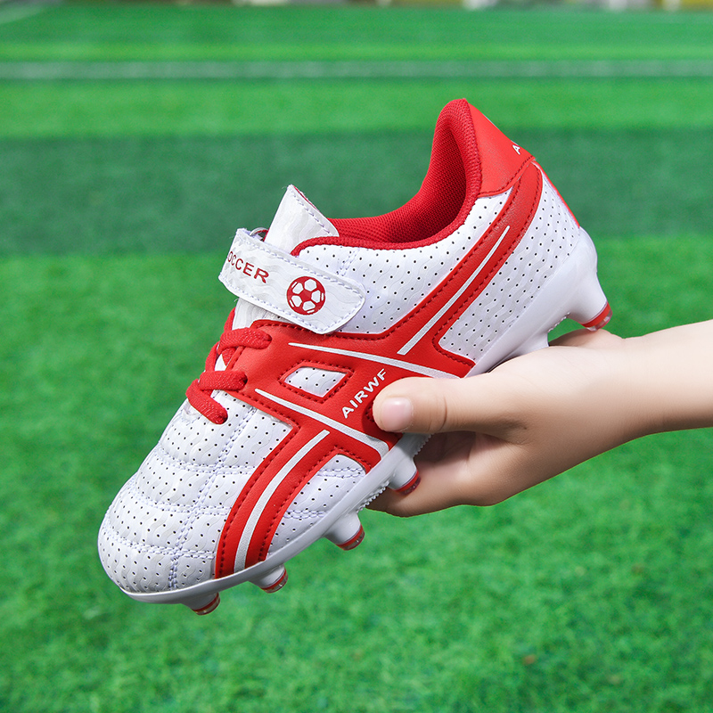 3368C-Lace-Up Low-Cut Long Stud Soccer Cleats Sizes 28-39 — 3