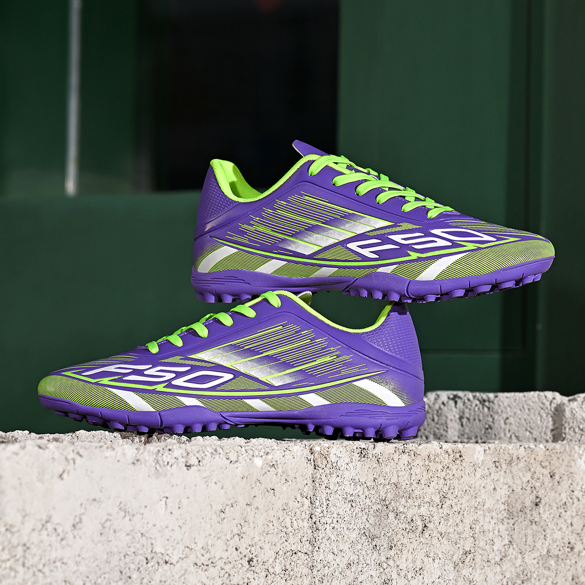 DF002S-Stock Lace-up TF Football Shoes,EU Sizes 35-45 — 10