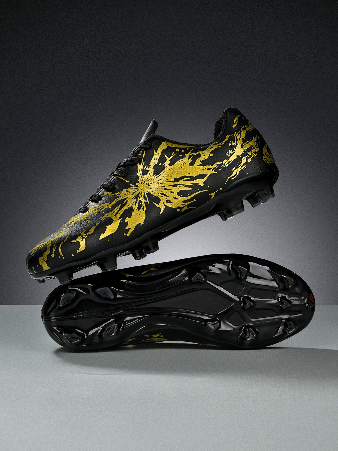 2001C-Stock Low-cut Lace-up FG Football Boots,Size 35-45 — 4