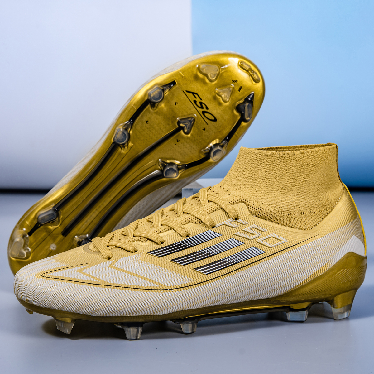 F50C-Stock High Heel FG Football Shoes,EU Sizes 35-45 — 9