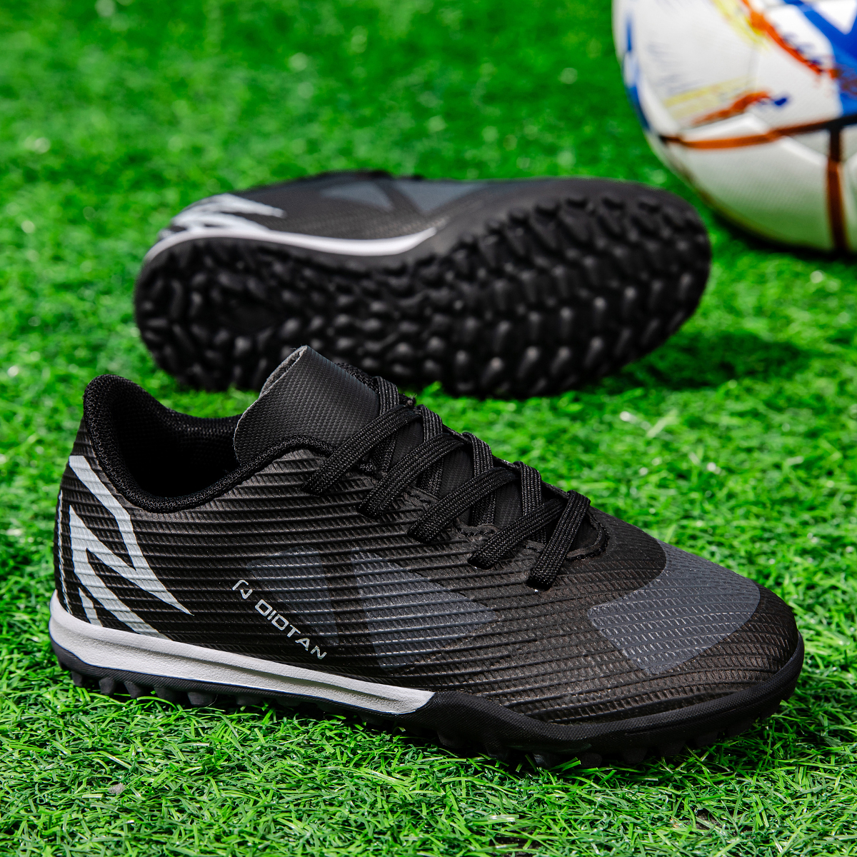 2450S-Lace-Up Low-Cut Turf Soccer Cleats Sizes 30-38 — 4