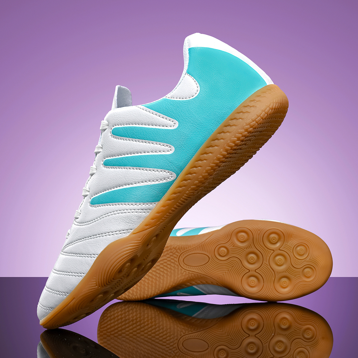 3599P-PU Upper Flat-Sole Soccer Shoes Sizes 35-45 — 7