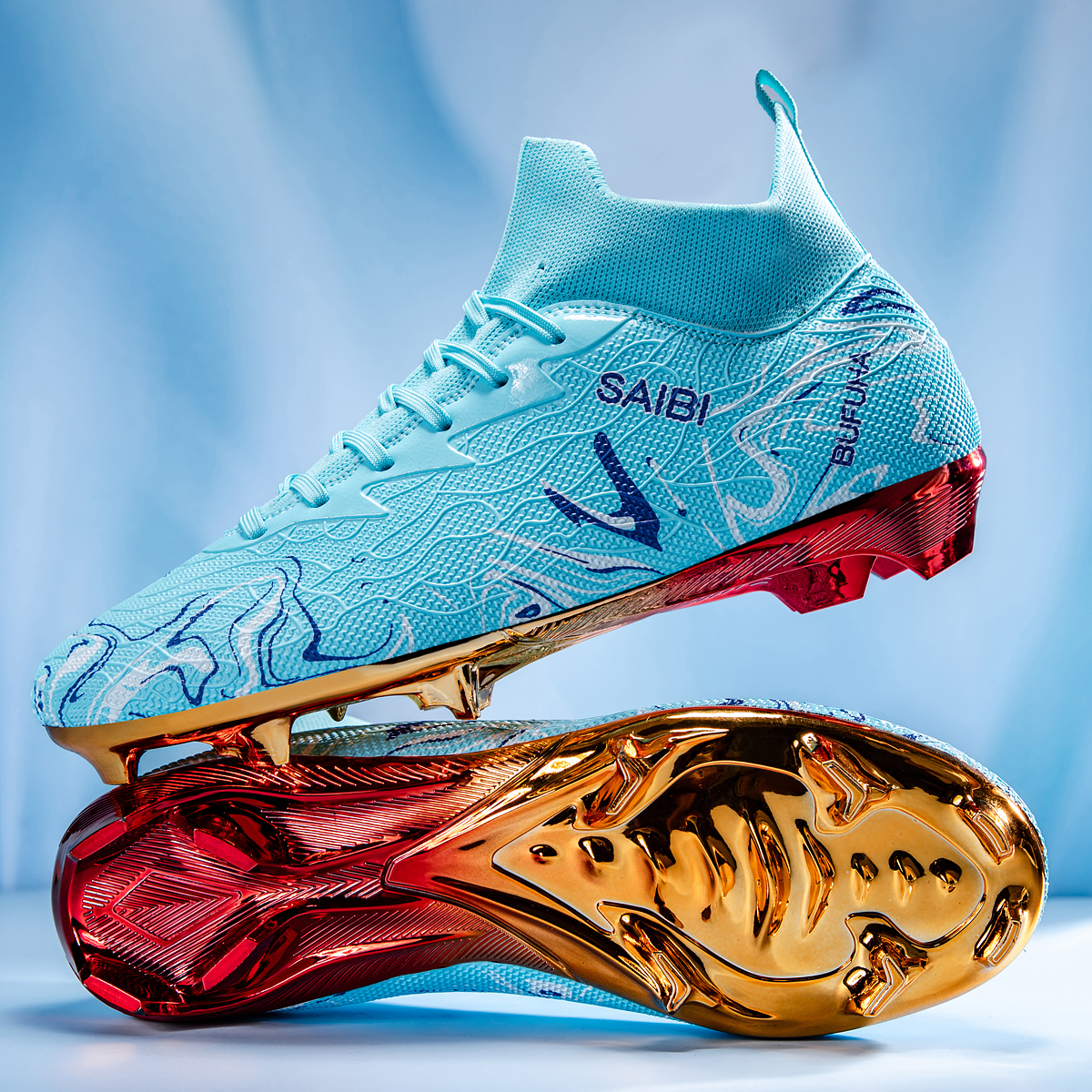 8010J-Stock Lace-up FG Football Shoes,EU Sizes 39-45 — 12