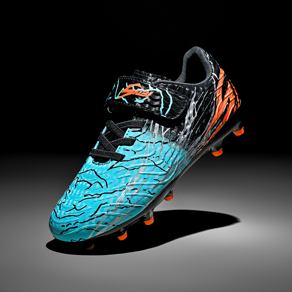 2210C-PU Upper Long Stud Soccer Cleats for Kids Sizes 26-38 — 3