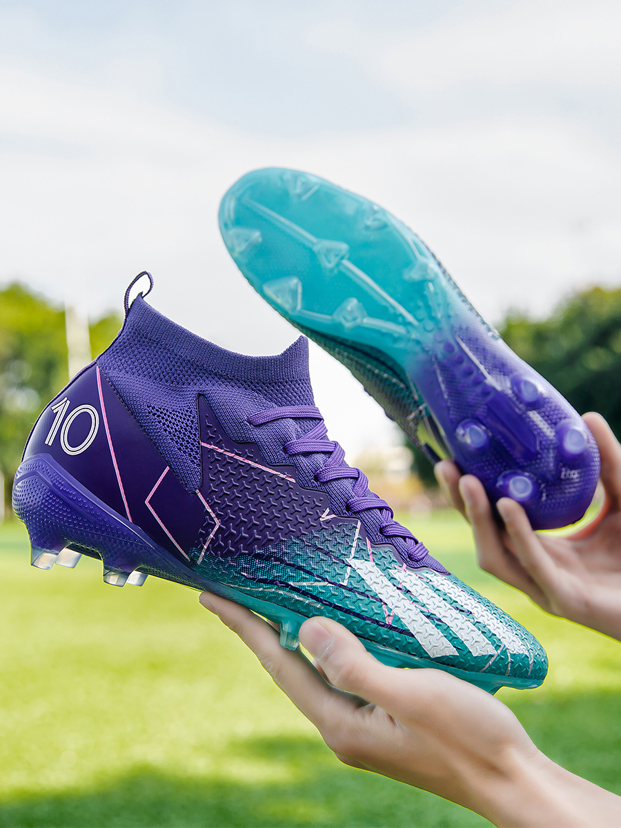AK47C-Stock High Heel FG Football Shoes,EU Sizes 35-45 — 1