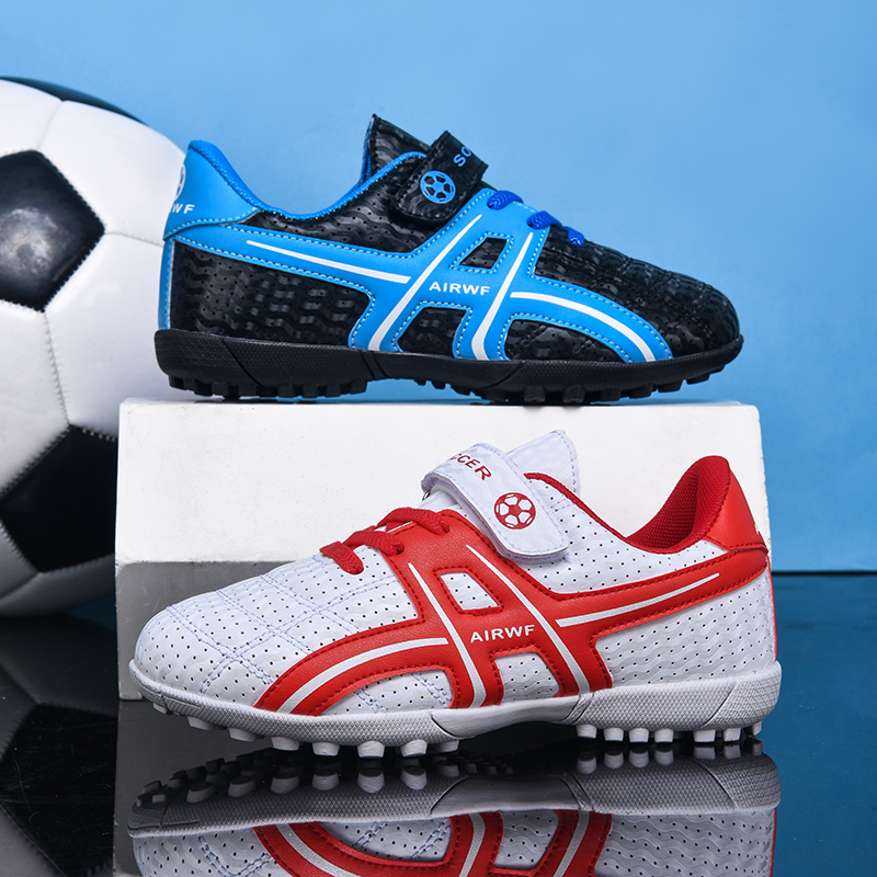 3368S-Lace-Up Low-Cut Turf Soccer Cleats Sizes 28-39 — 2