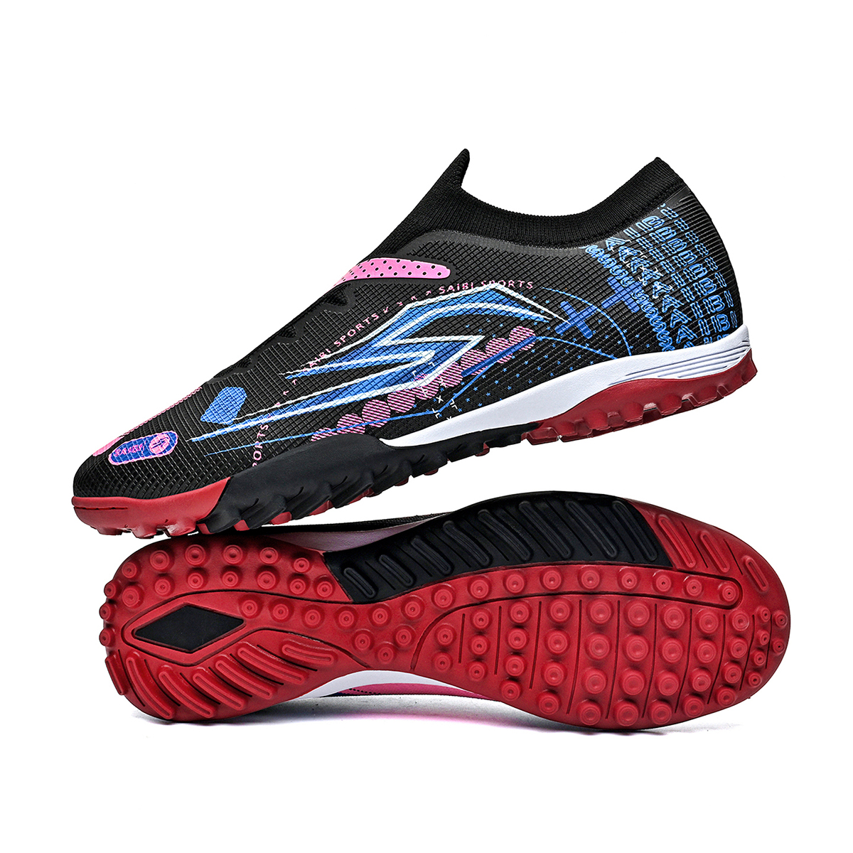 3942S-Stock Slip-on TF Football Shoes,EU Sizes 35-45 — 10