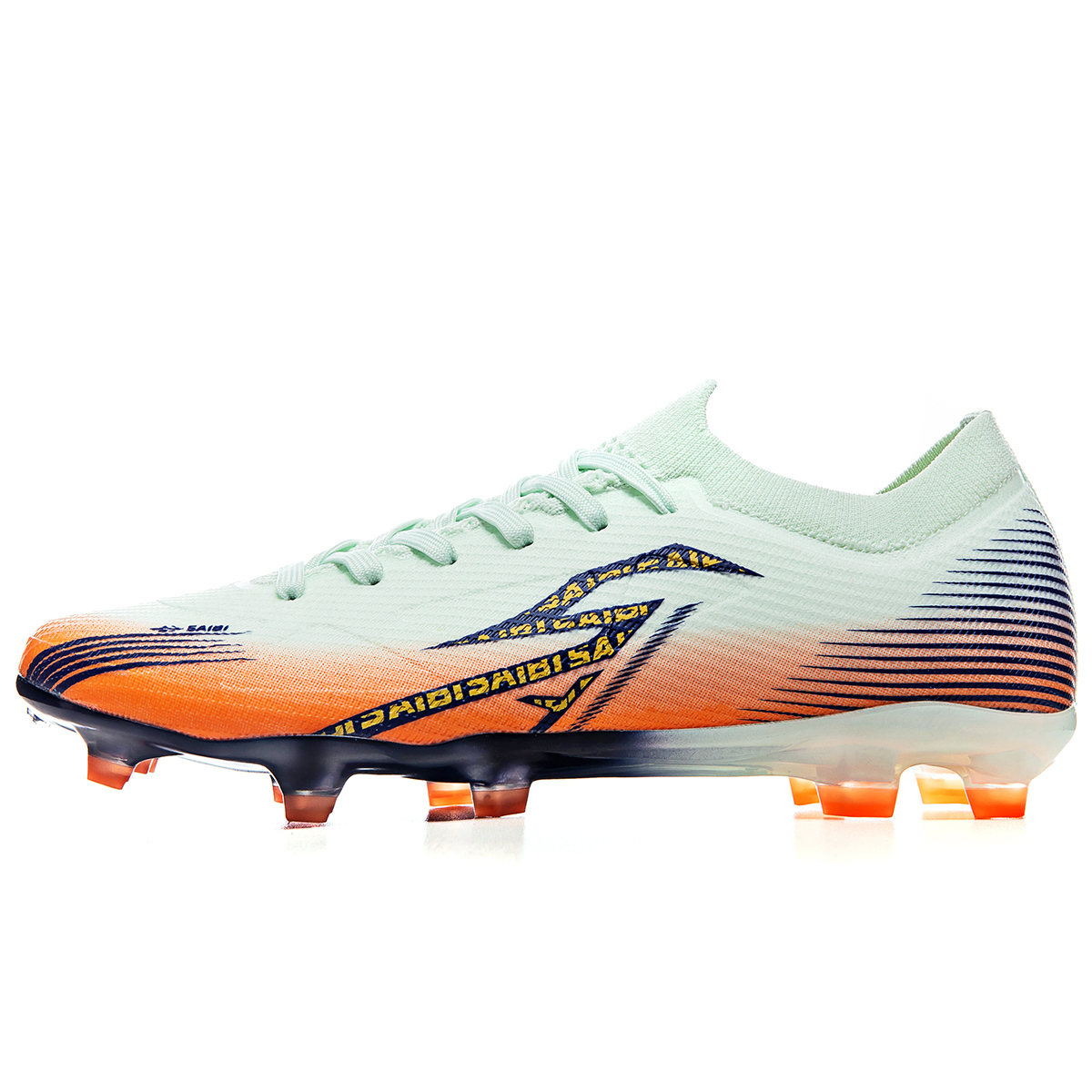 3618C-Low-Cut Lace-Up TPU Soccer Shoes, Sizes 35-45