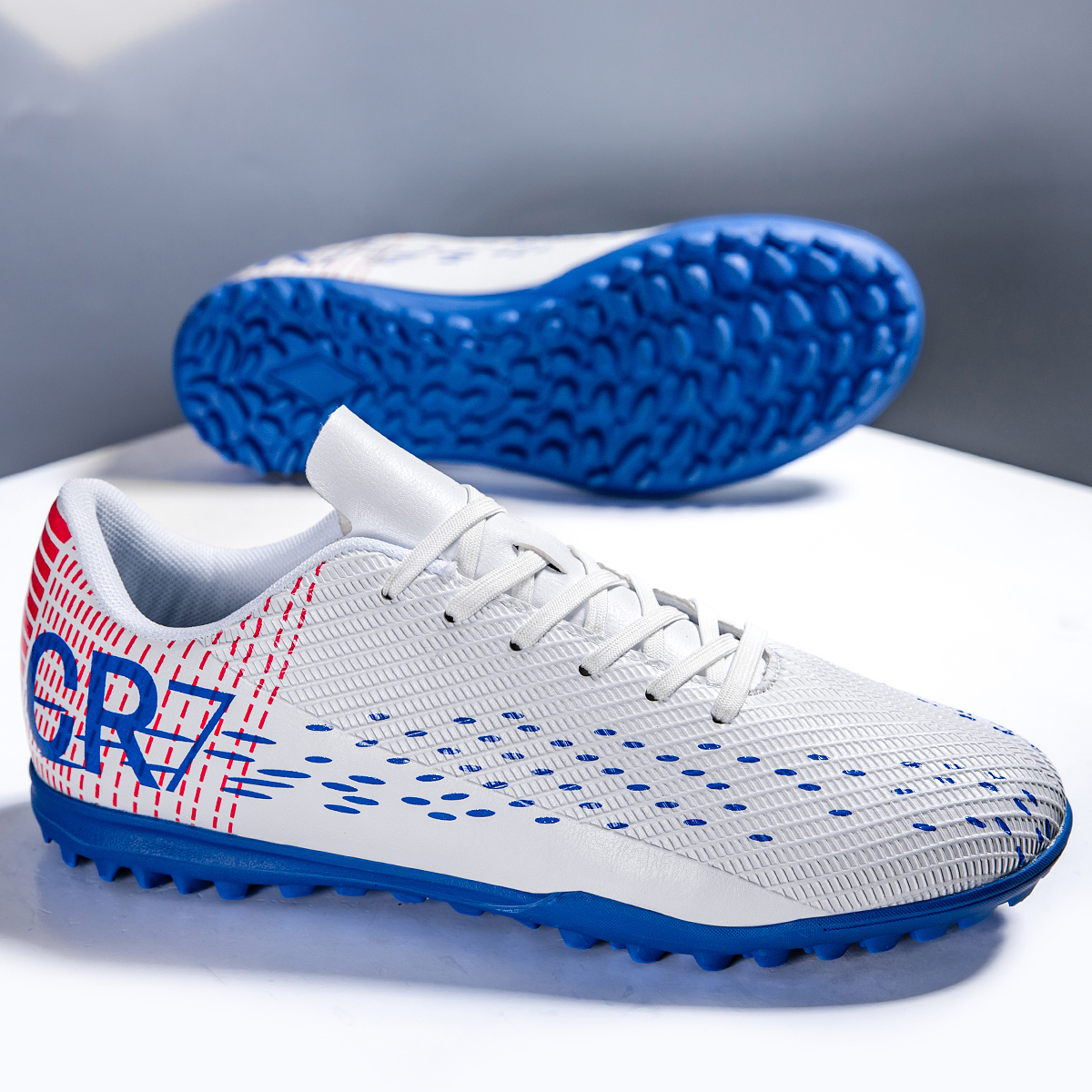 7007S-Stock Low-cut TF Football Shoes,EU Sizes 38-45 — 2