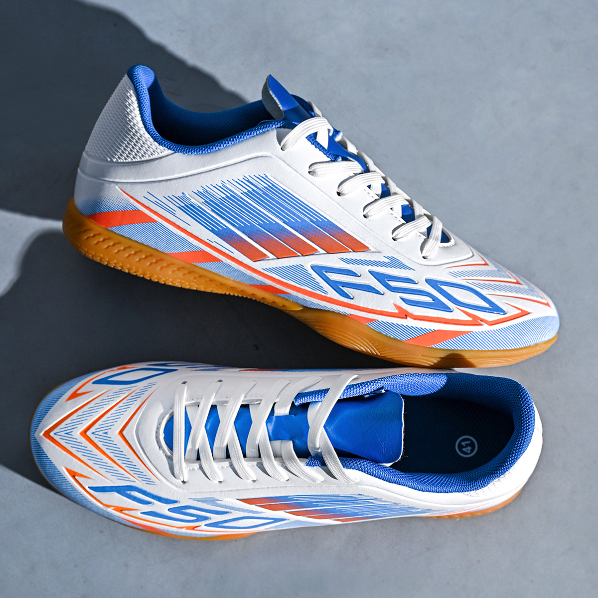 DF002P-Stock Lace-up IC Football Shoes,EU Sizes 35-45 — 7