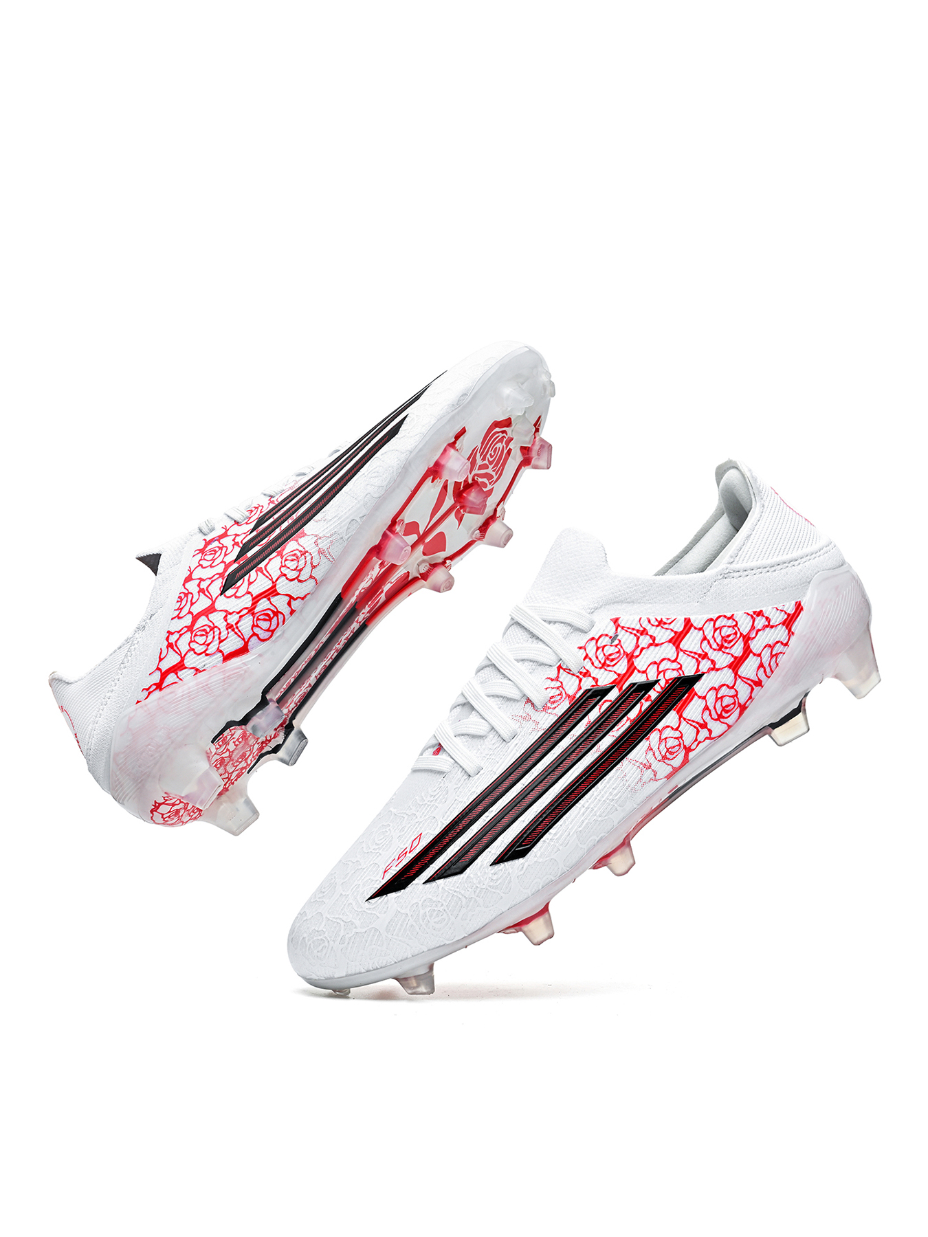 8556C-Stock Lace-up Long Stud Football Boots, Size 33-45 — 10