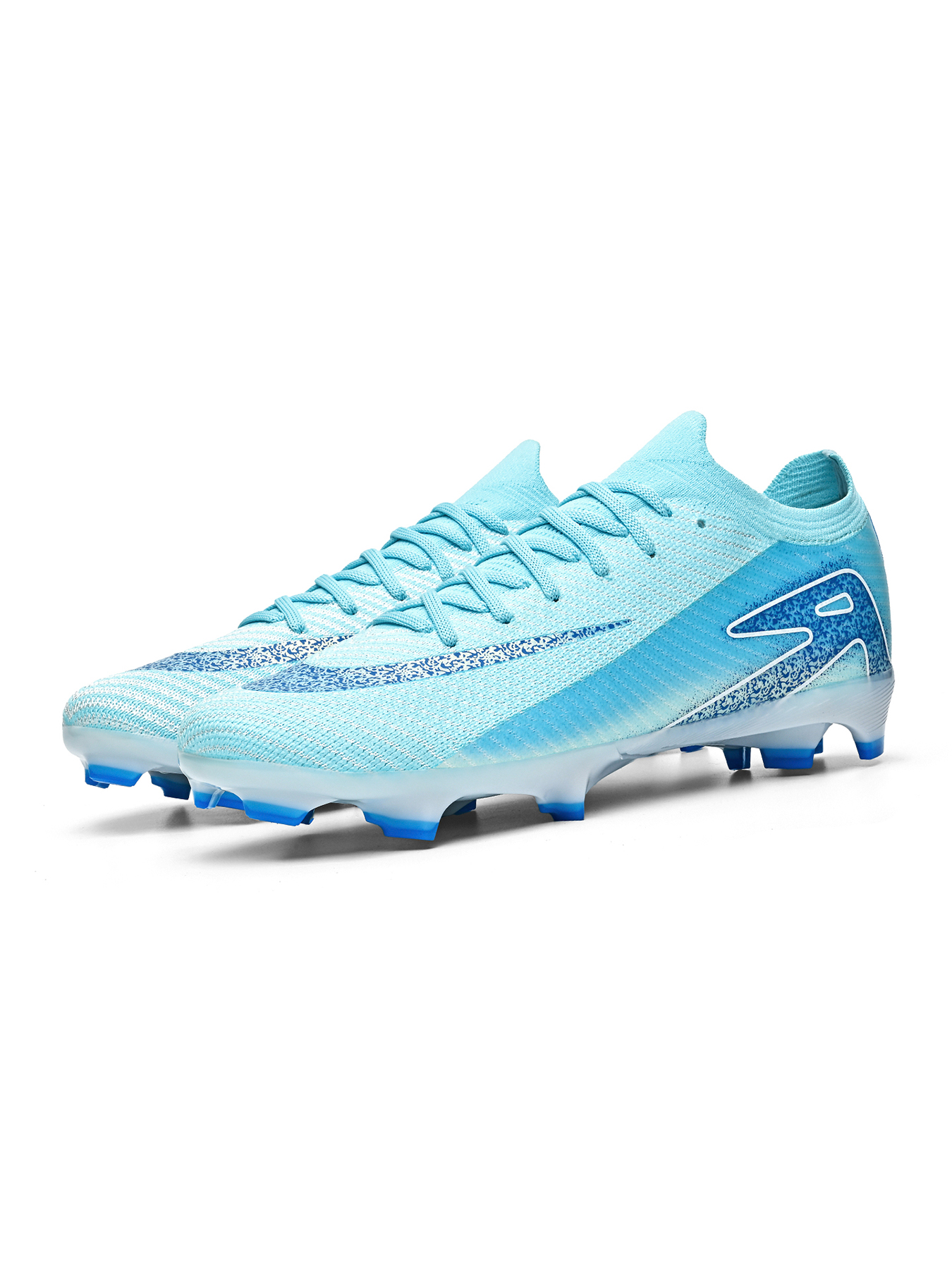 T12C-Stock Lace-up Firm Ground Football Shoes,EU Sizes 35-45 — 6