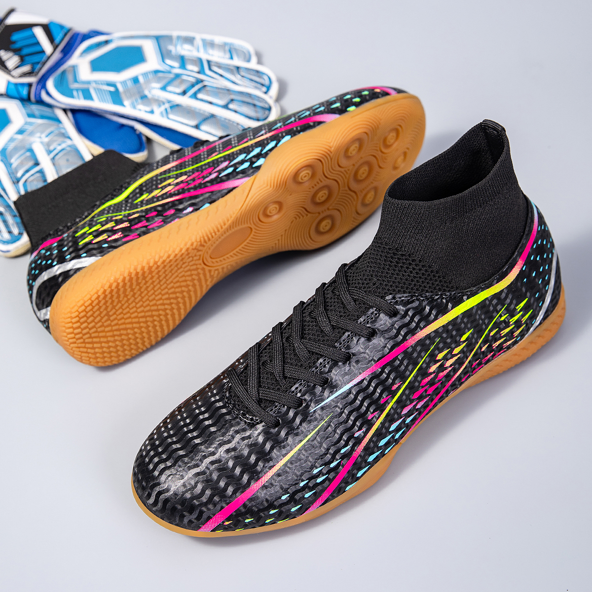 8070P-Stock Lace-up Football Shoes,EU Sizes 38-45 — 9