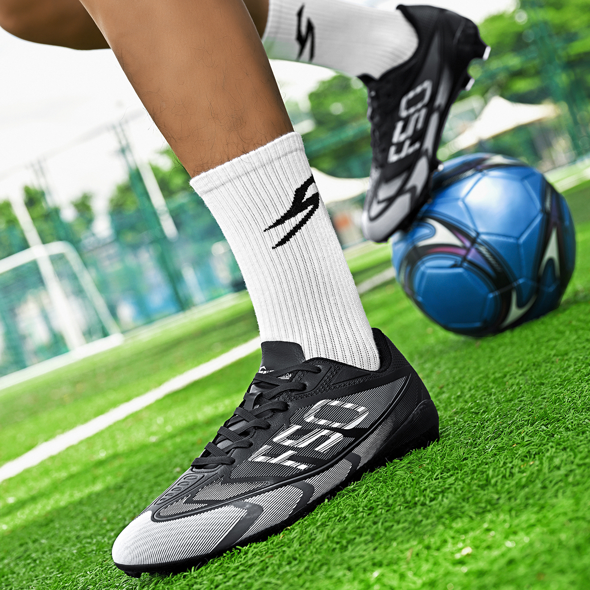 DF001C-Stock Lace-up FG Football Shoes,EU Sizes 35-45 — 7