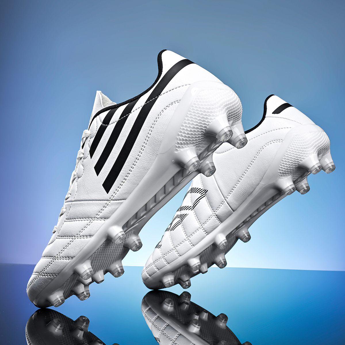 3560C-Lace-Up Long Stud Soccer Cleats Sizes 35-45 — 8
