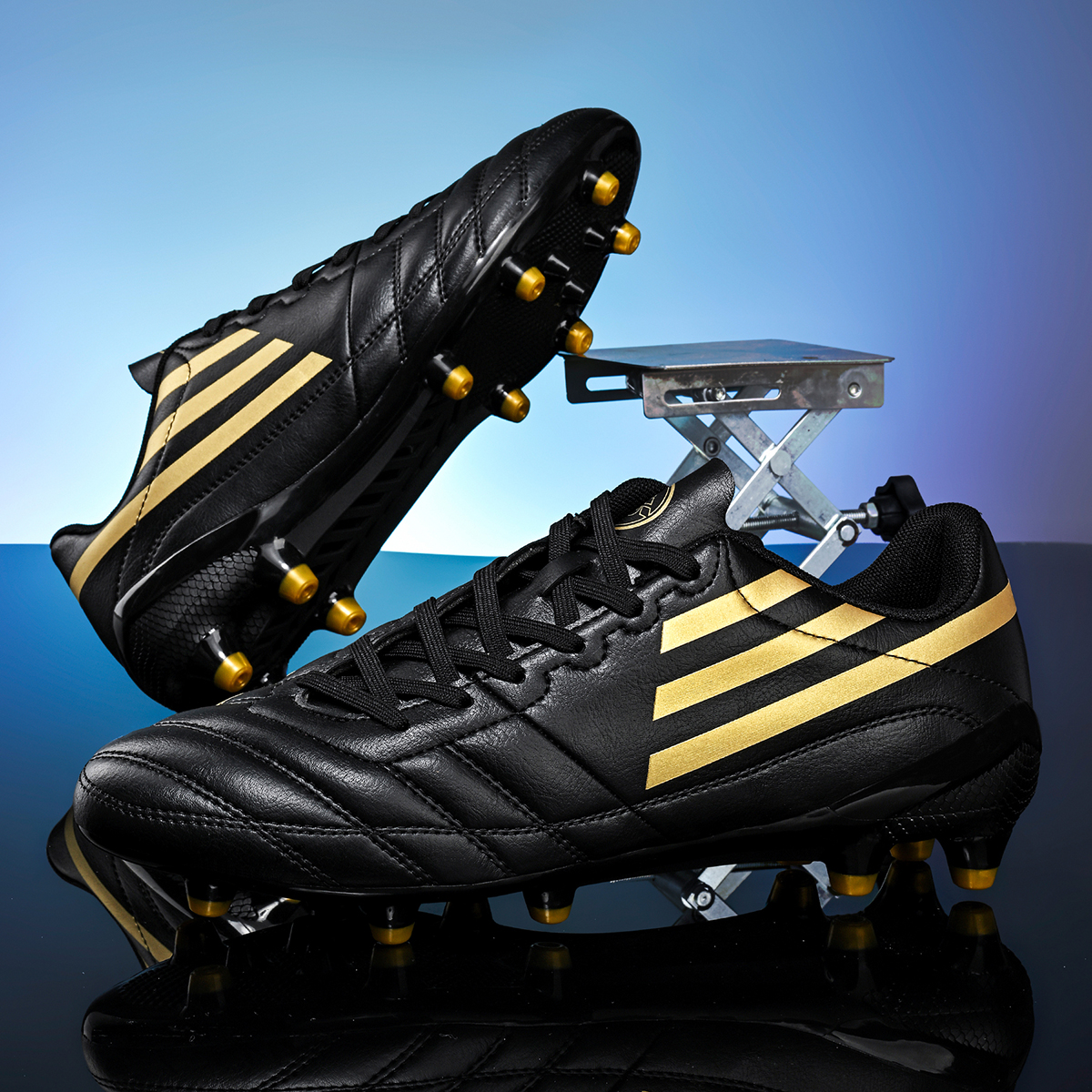 3560C-Lace-Up Long Stud Soccer Cleats Sizes 35-45 — 11