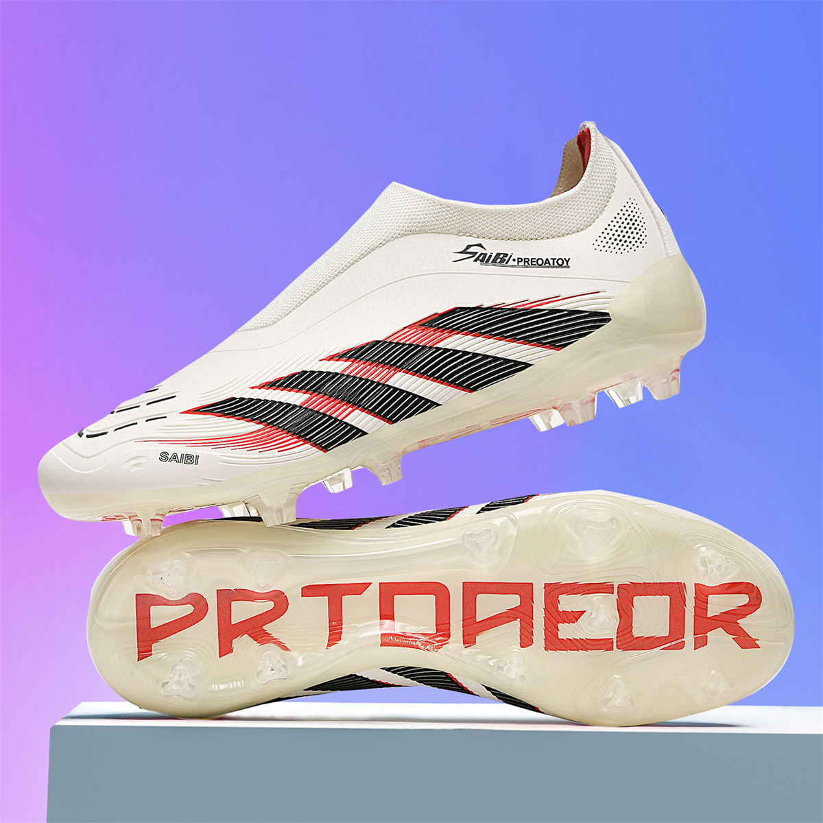 3435C-TPU Seamless Long Stud Soccer Cleats Sizes 35-45 — 5